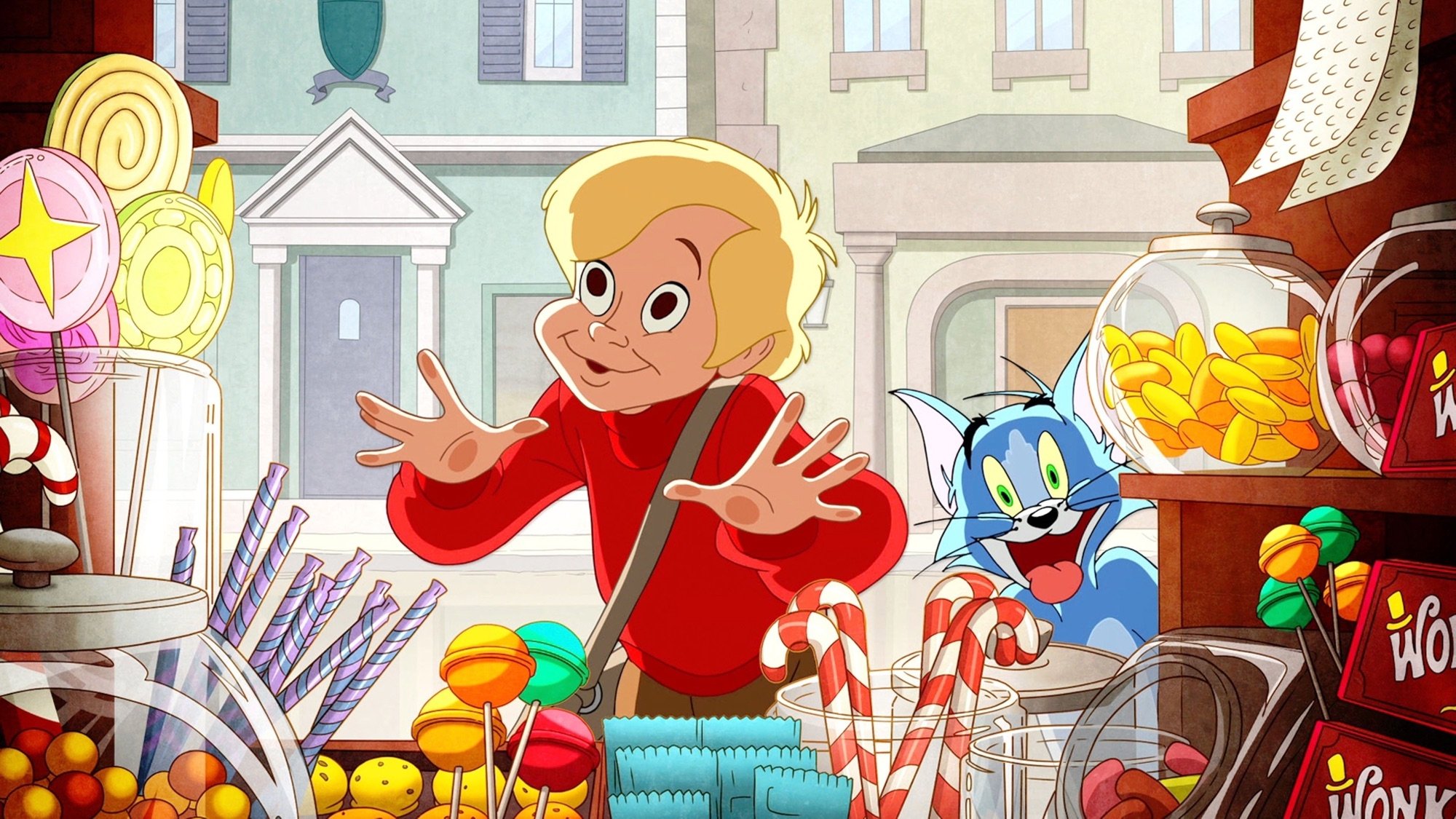Tom and Jerry: Willy Wonka and the Chocolate Factory Background