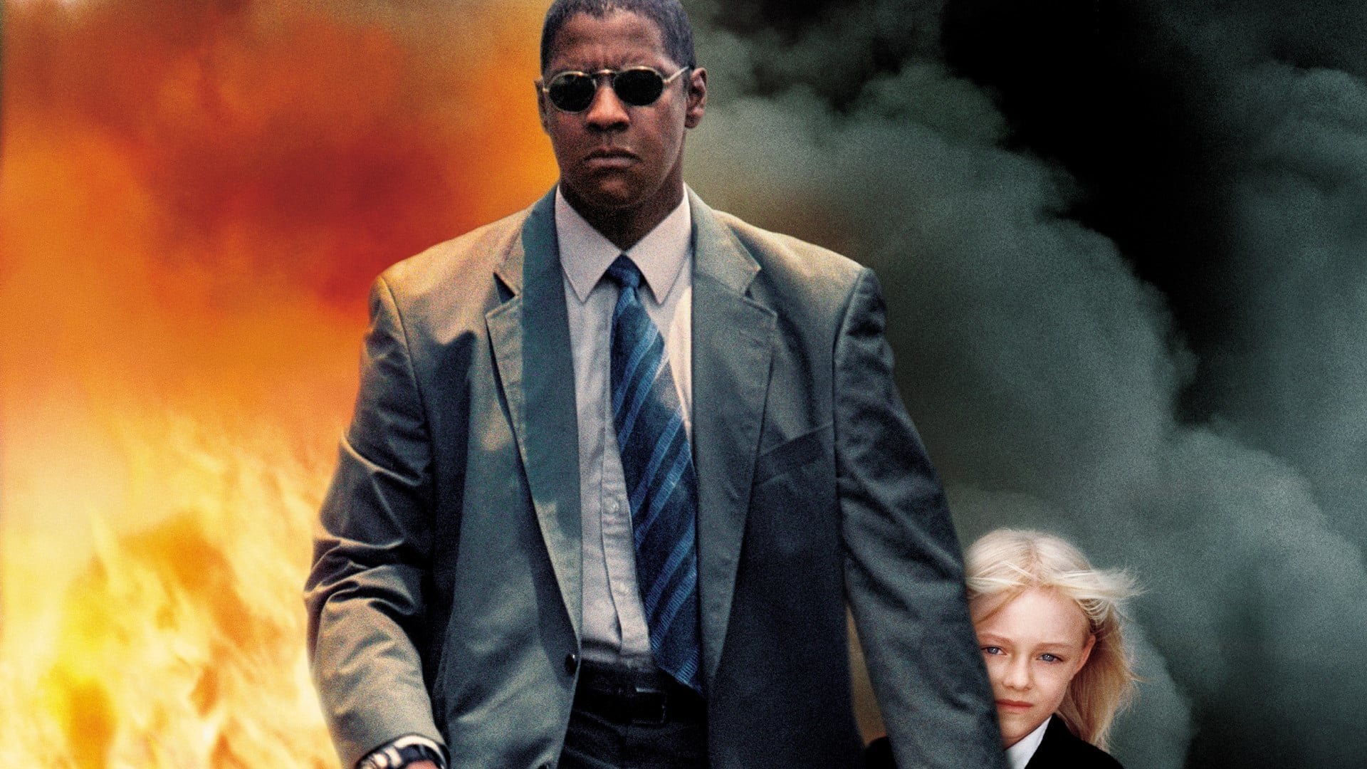Man on Fire Background