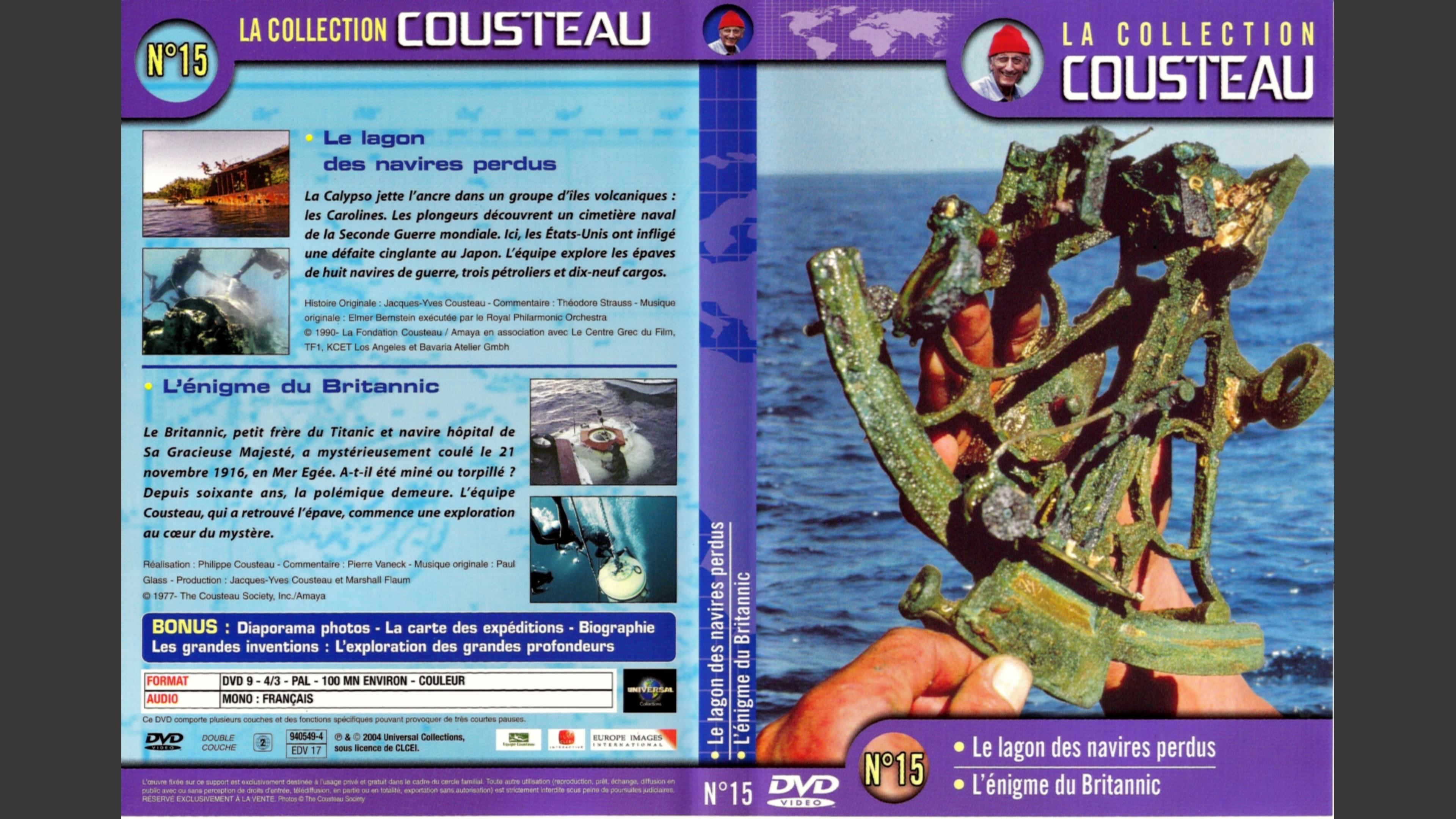 The Cousteau Collection N°15-1 | The Lagoon of Lost Ships Background