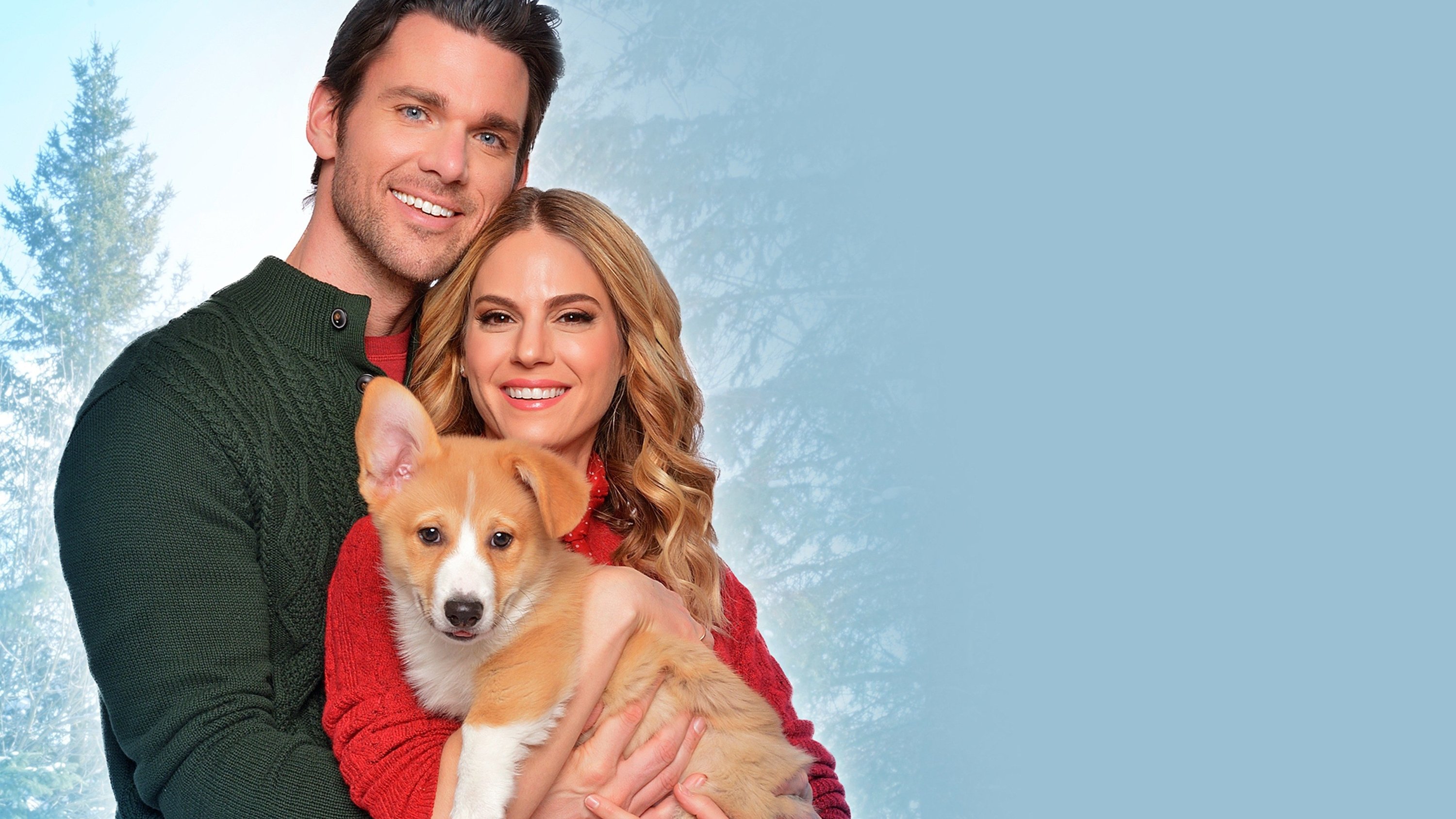A Very Corgi Christmas Background