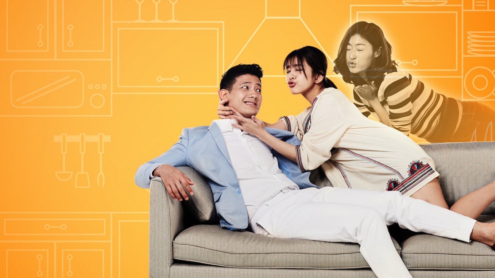 Oh My Ghost Background