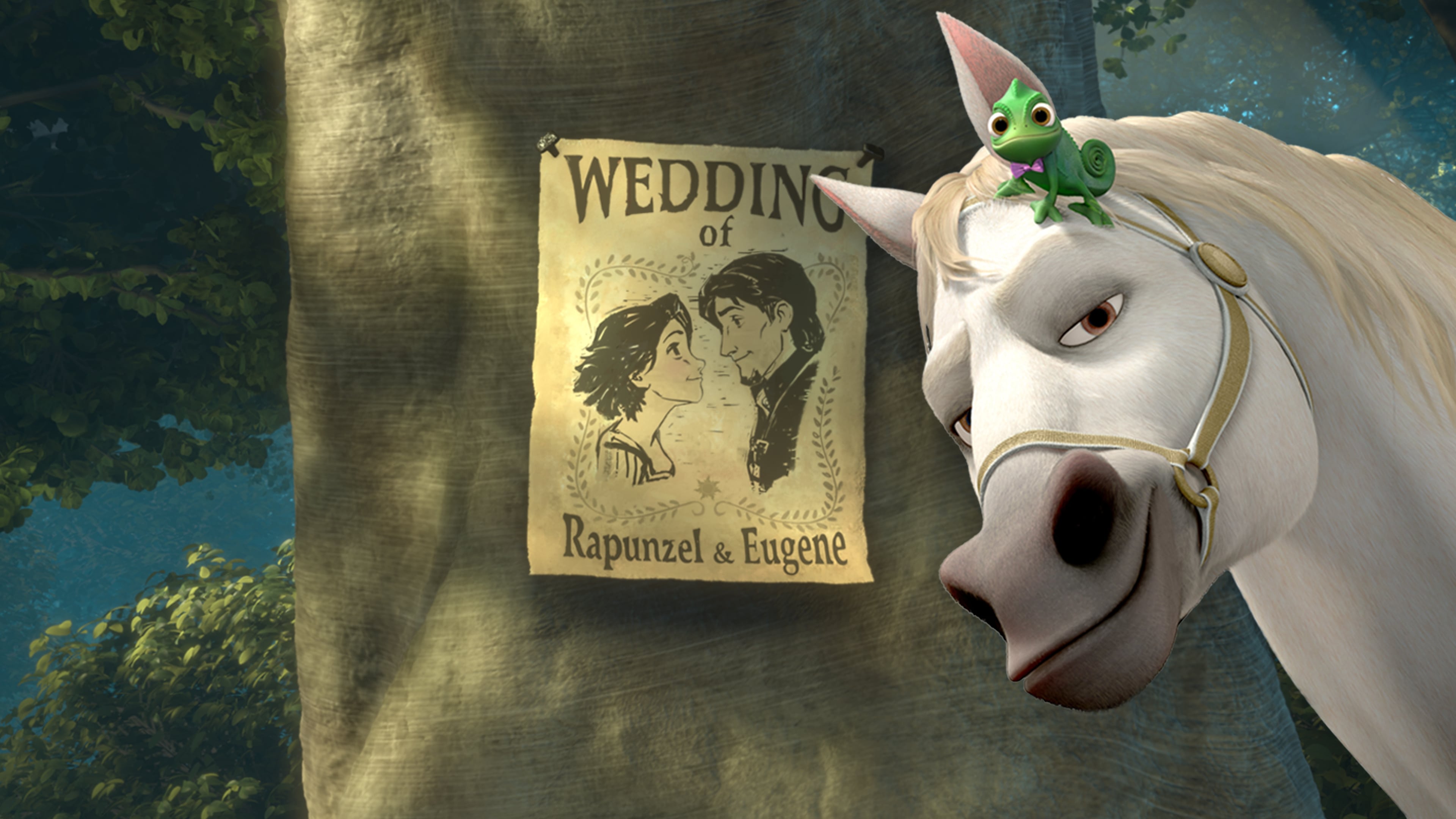 Tangled Ever After Background