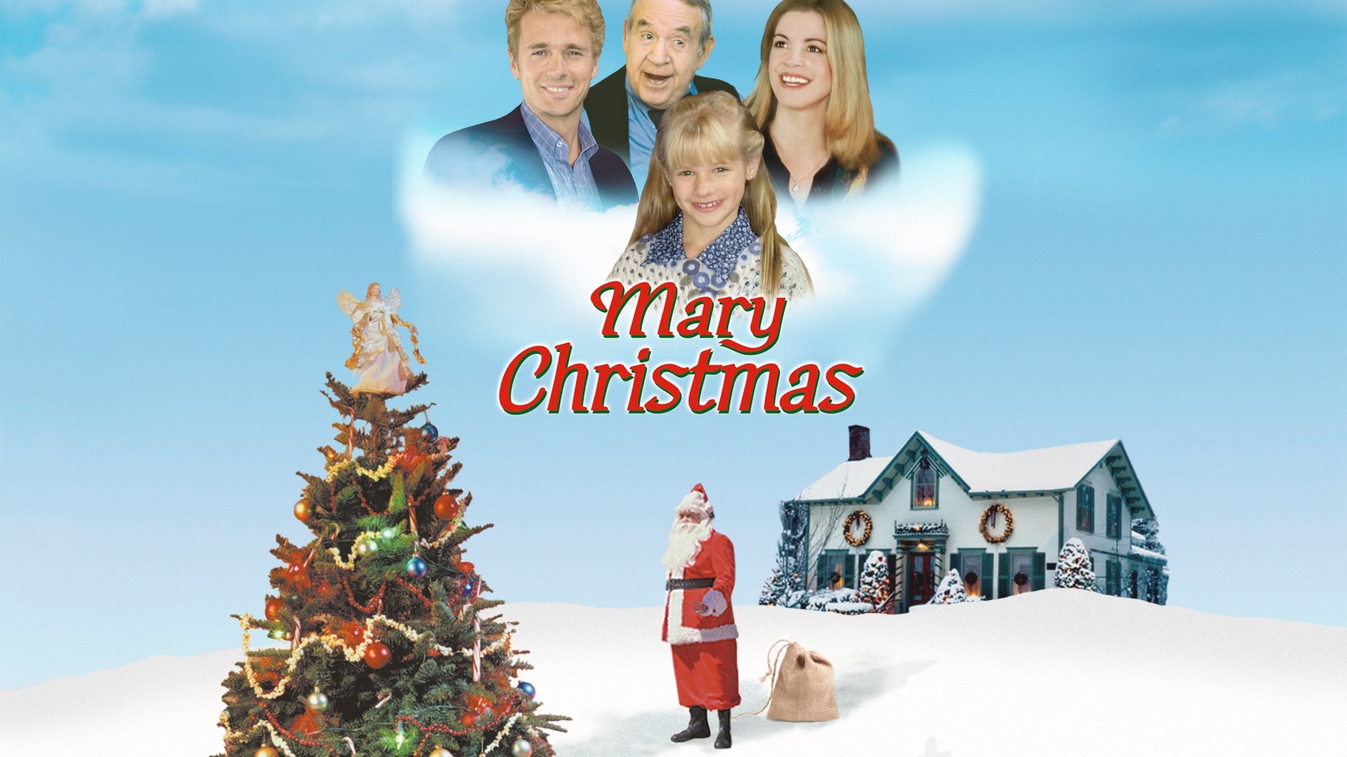 Mary Christmas Background