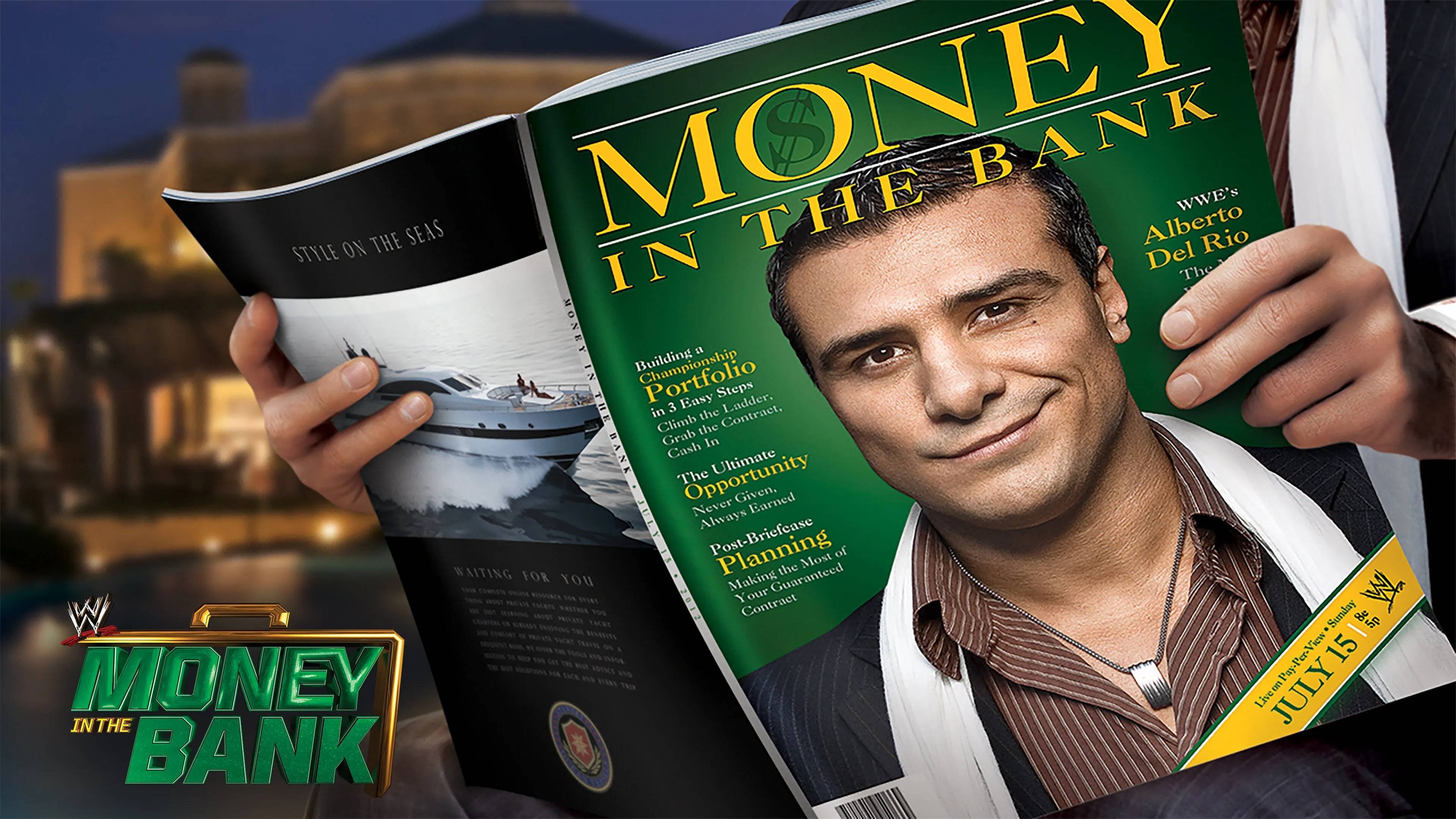 WWE Money In The Bank 2012 Background