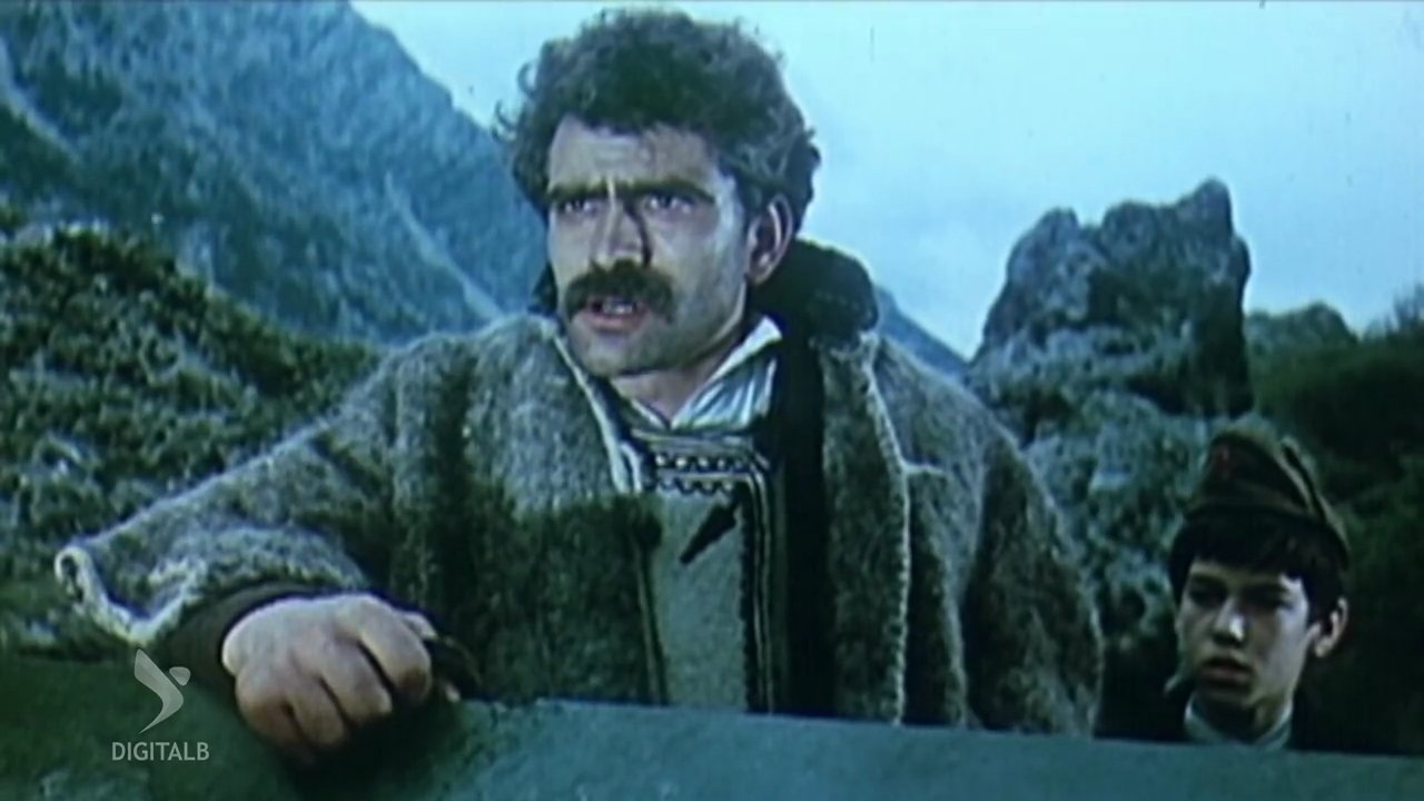 The Man with the Cannon Background