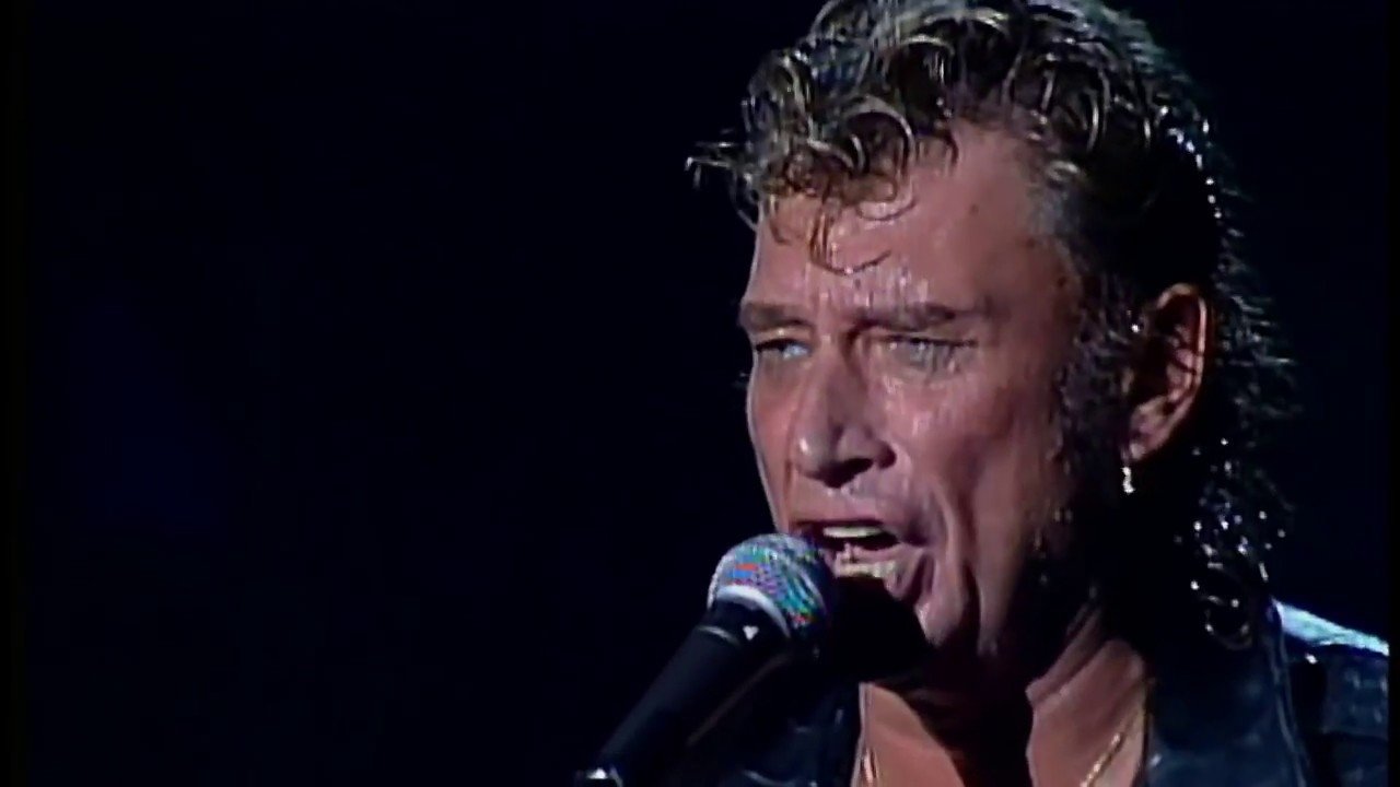 Johnny Hallyday - Bercy 92 Background