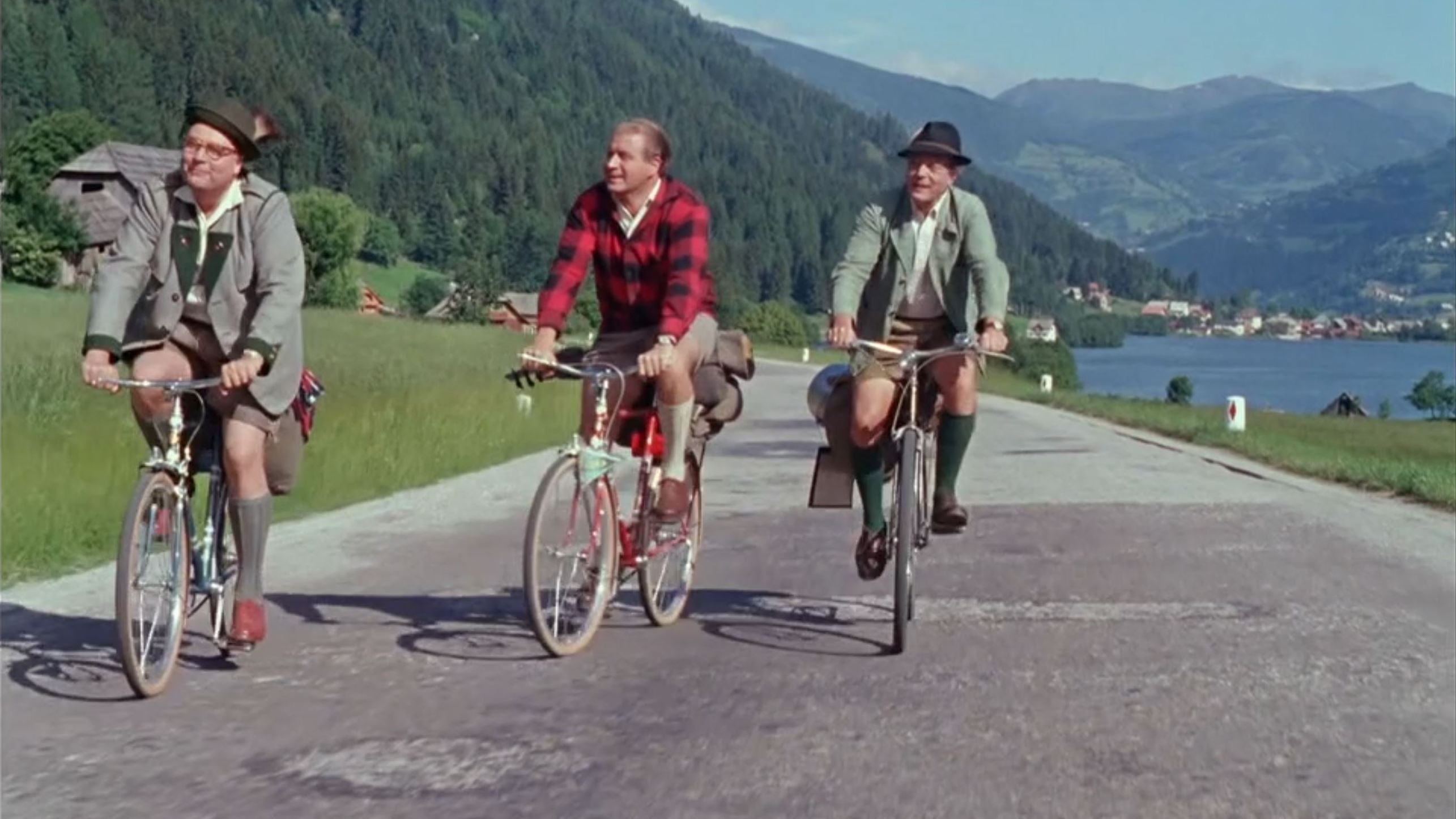 Immer die Radfahrer Background