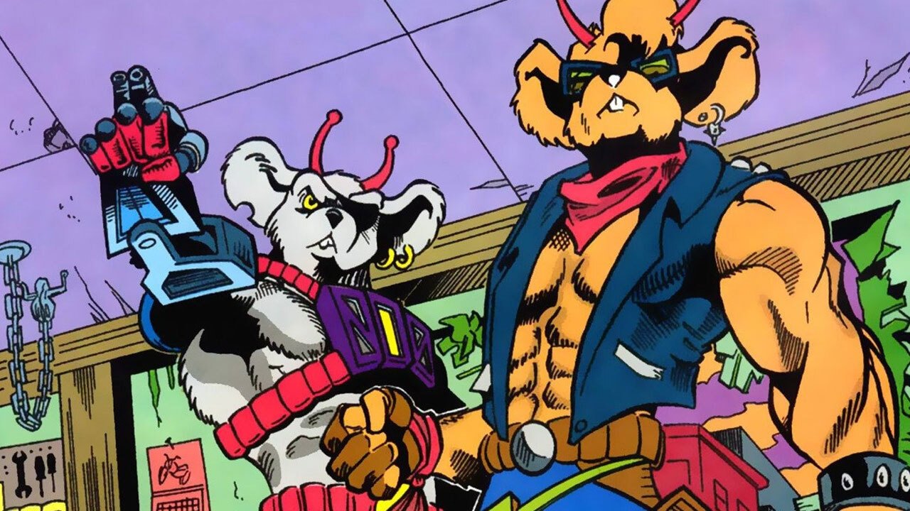 Biker Mice from Mars Background