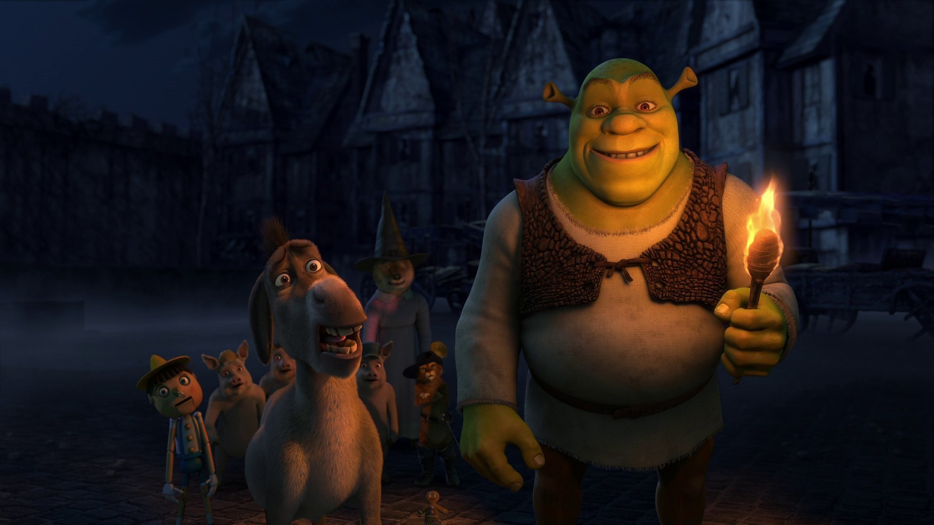 Scared Shrekless Background