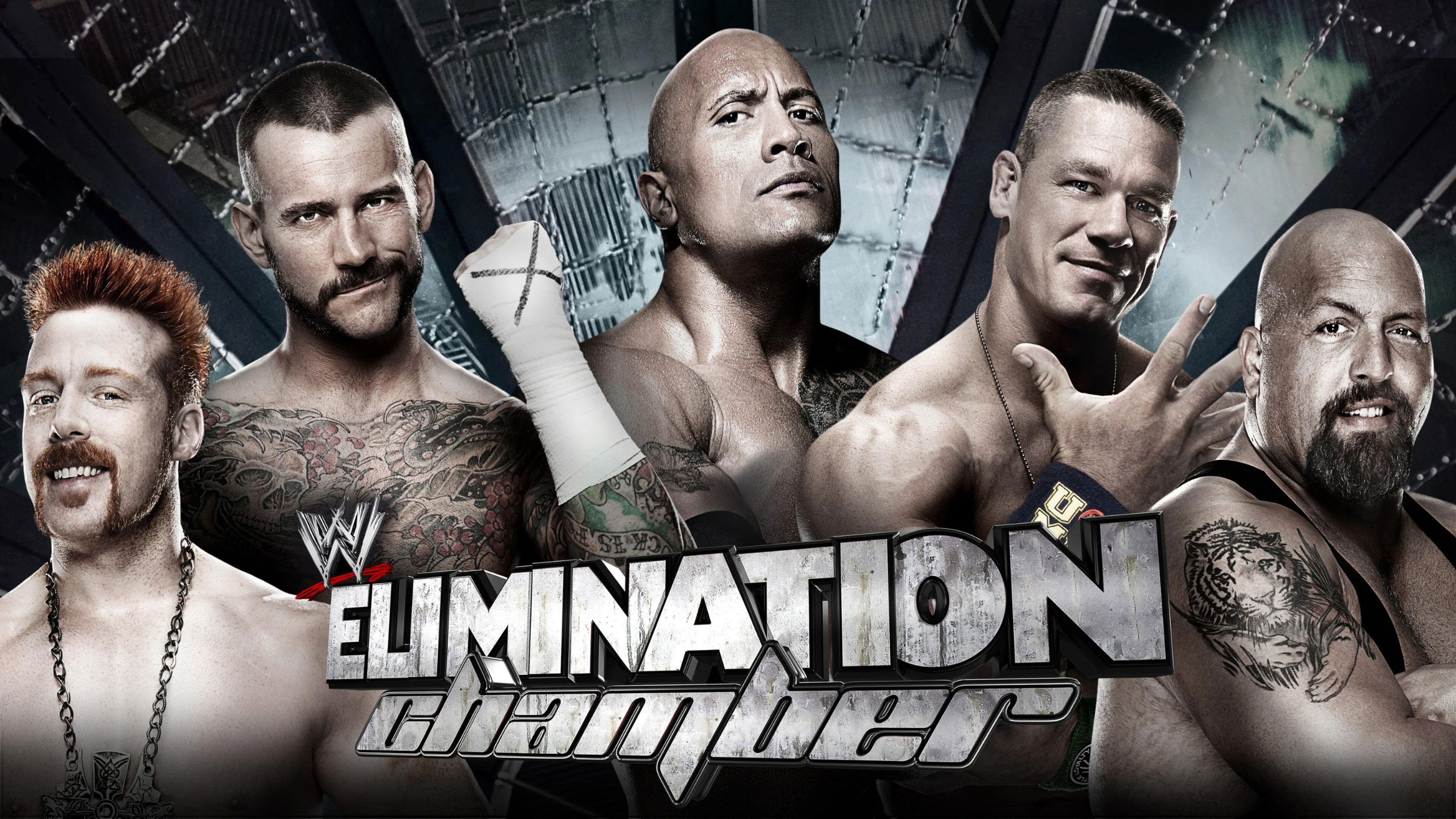 WWE Elimination Chamber 2013 Background