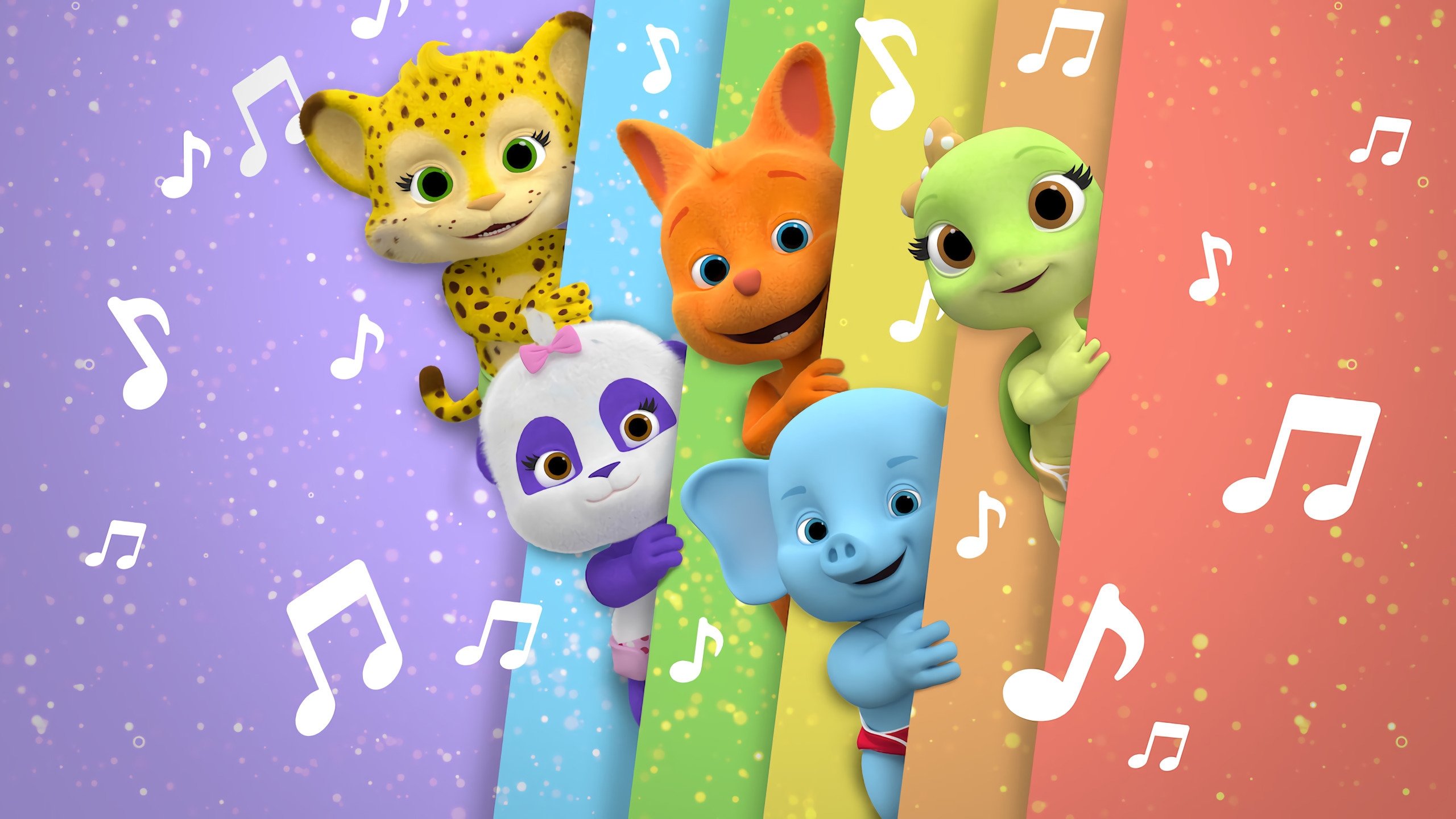Word Party Songs Background