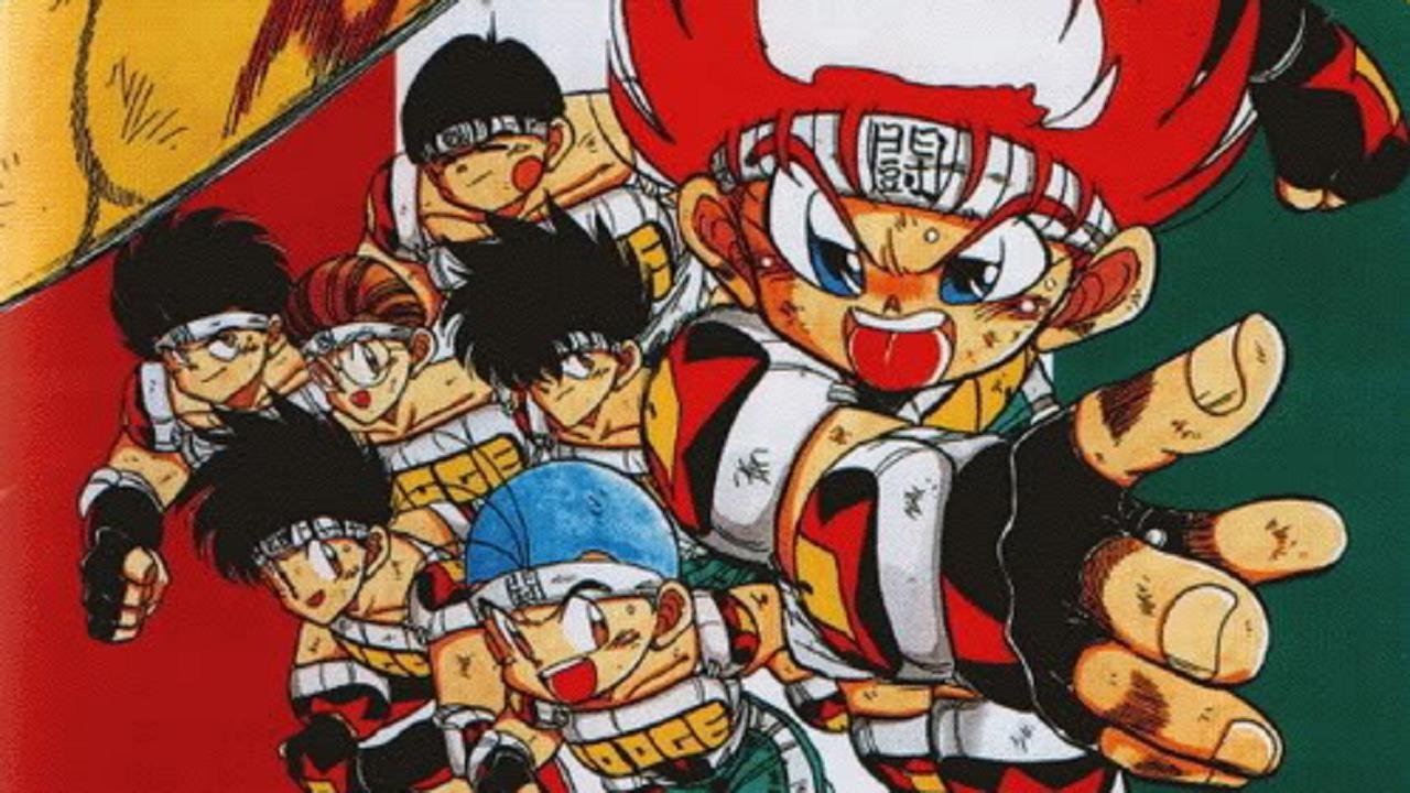 Flaming Rugby Boy: Dodge Danpei Background