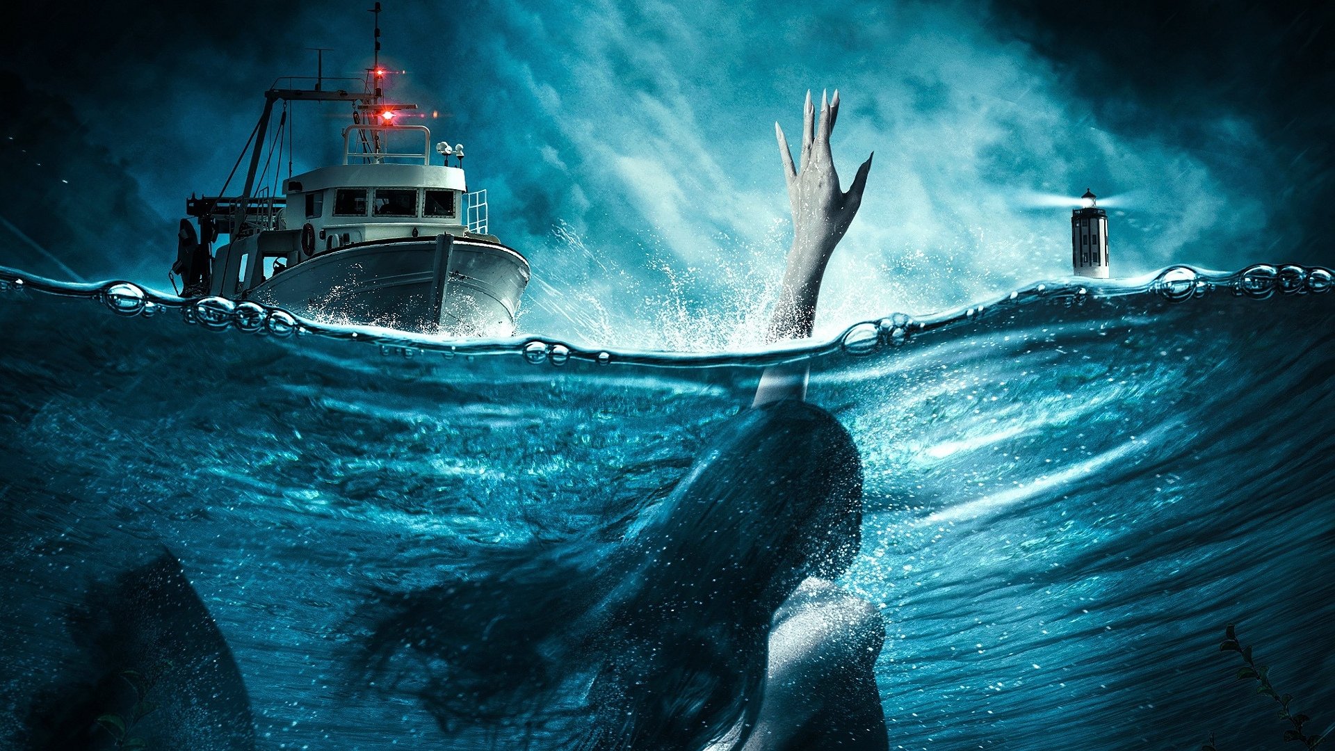 Mermaid Down Background