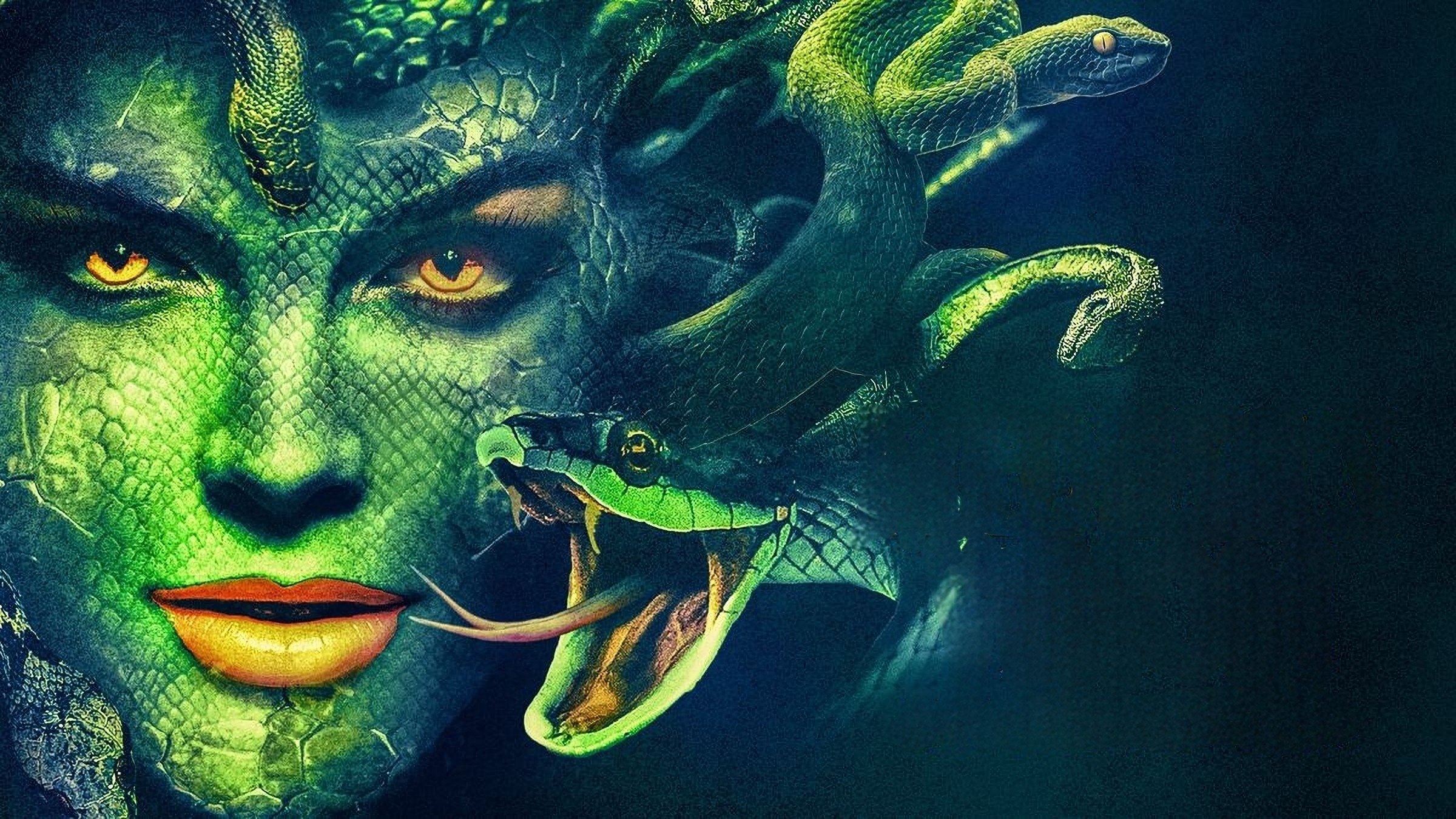 Medusa's Venom Background