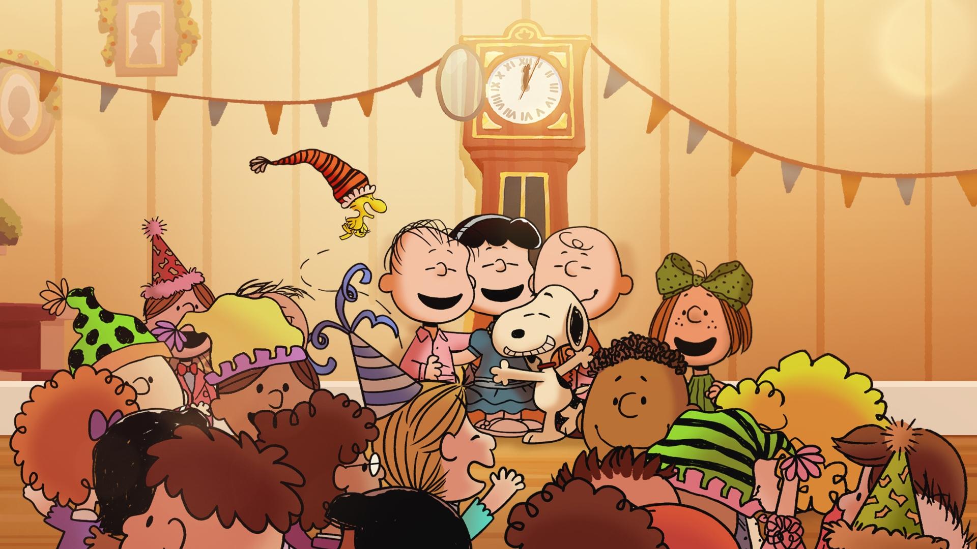 Snoopy Presents: For Auld Lang Syne Background