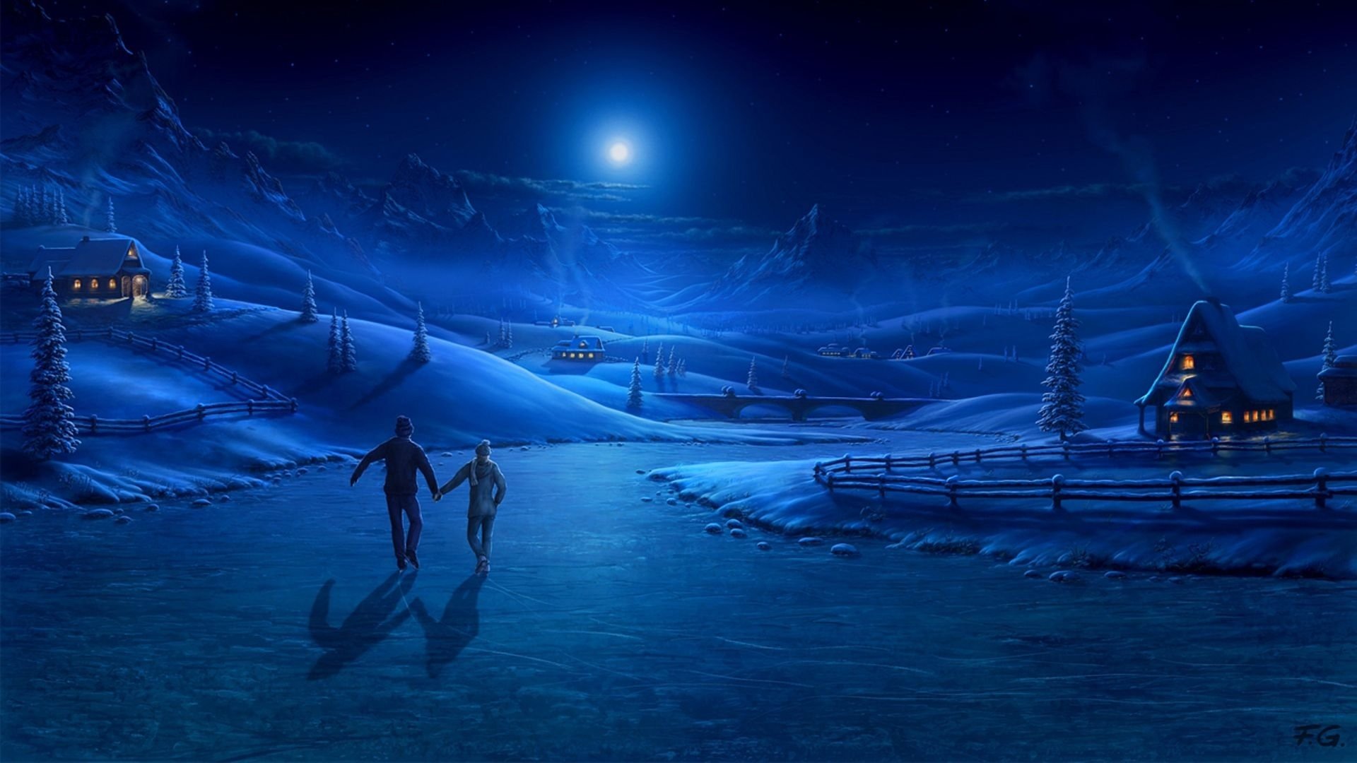 It Came Upon the Midnight Clear Background
