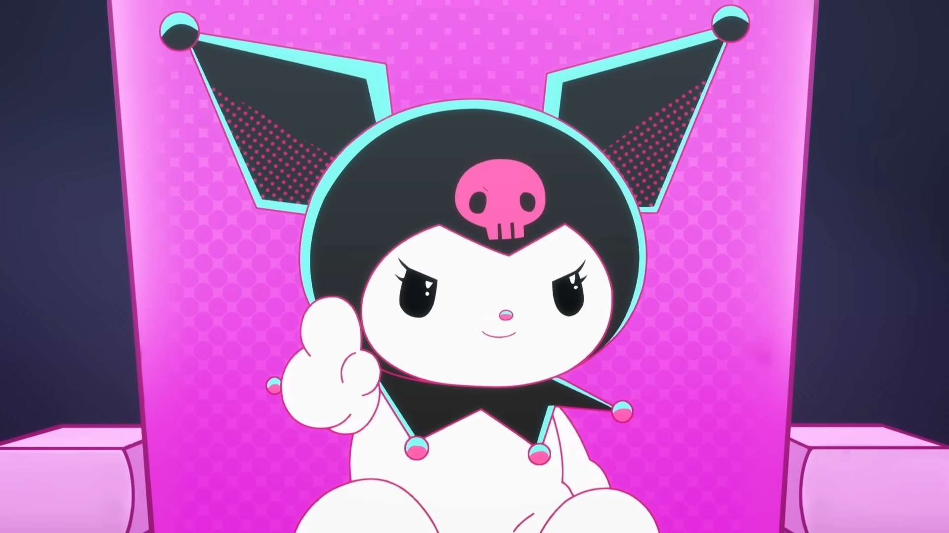 Kuromi's Pretty Journey Background