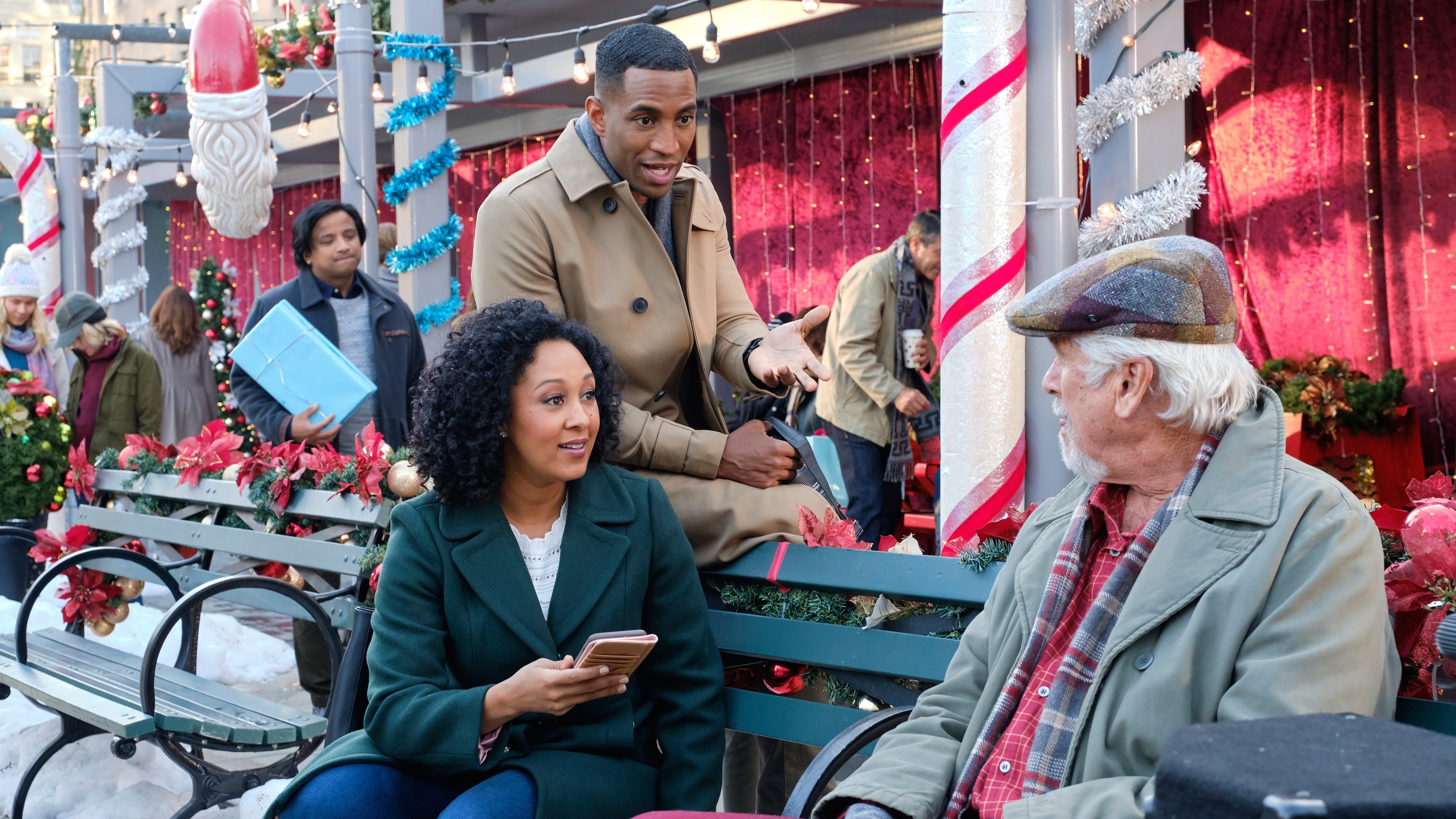 A Christmas Miracle Background