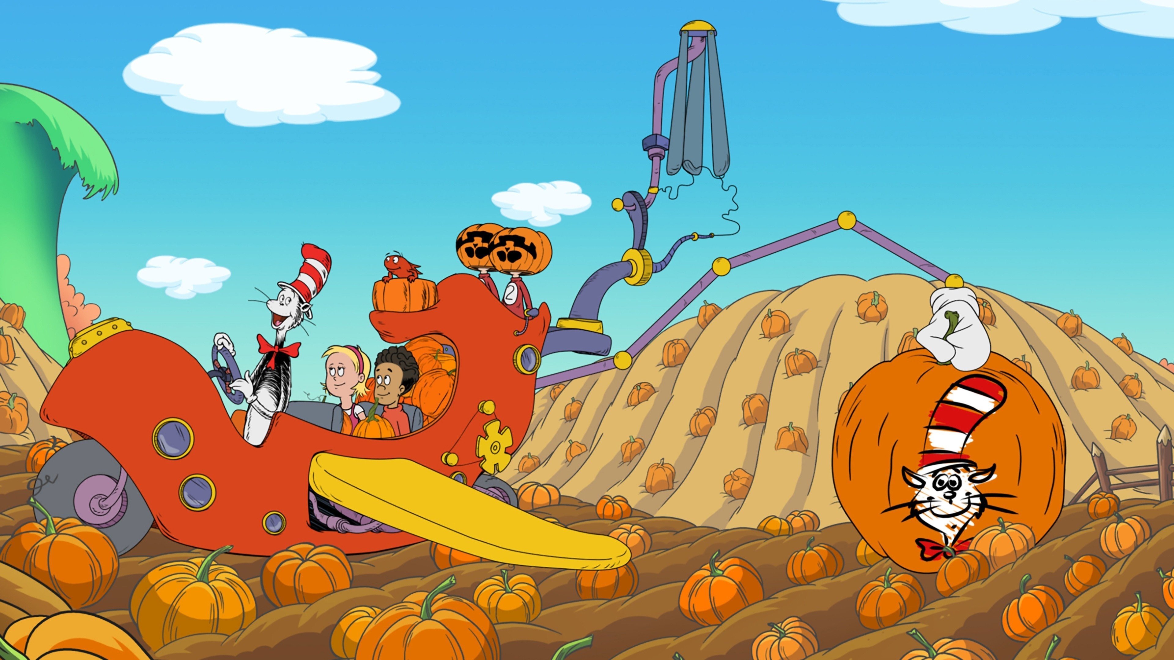 The Cat In The Hat Knows A Lot About Halloween! Background