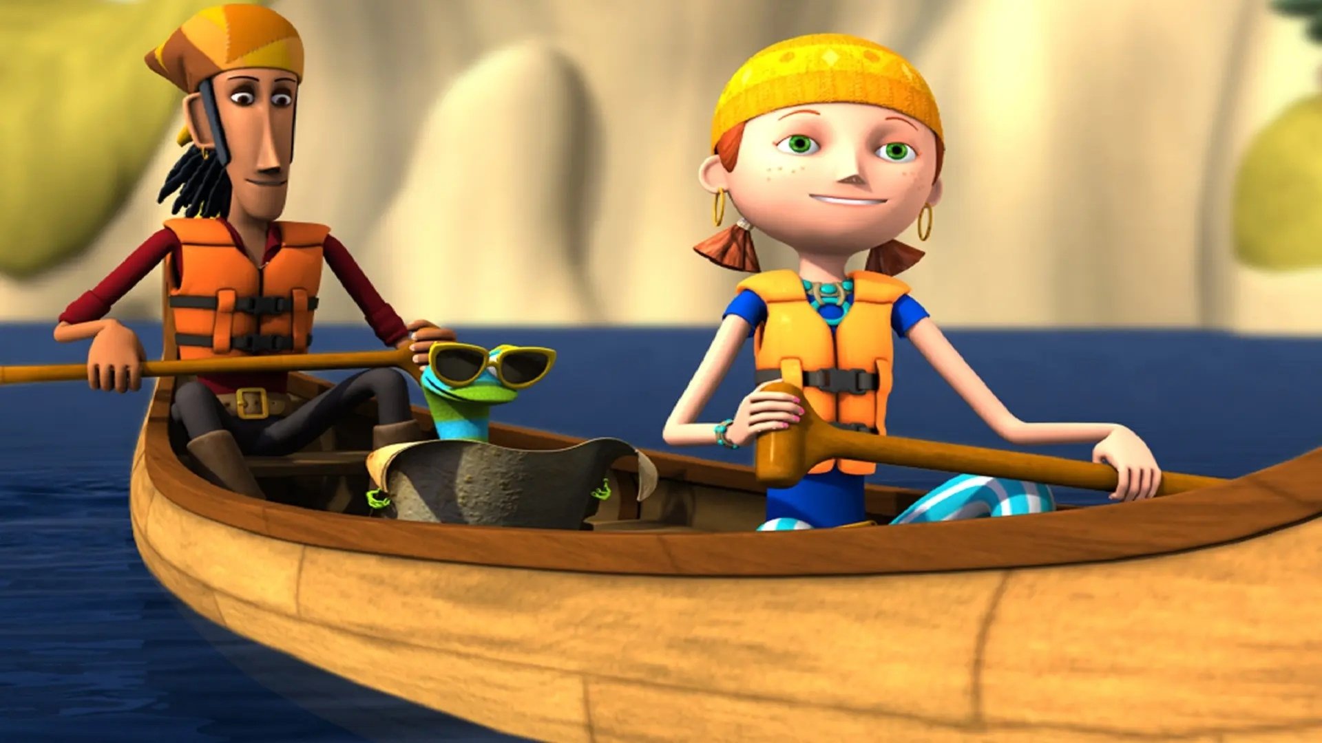 Pirates: Adventures in Art Background