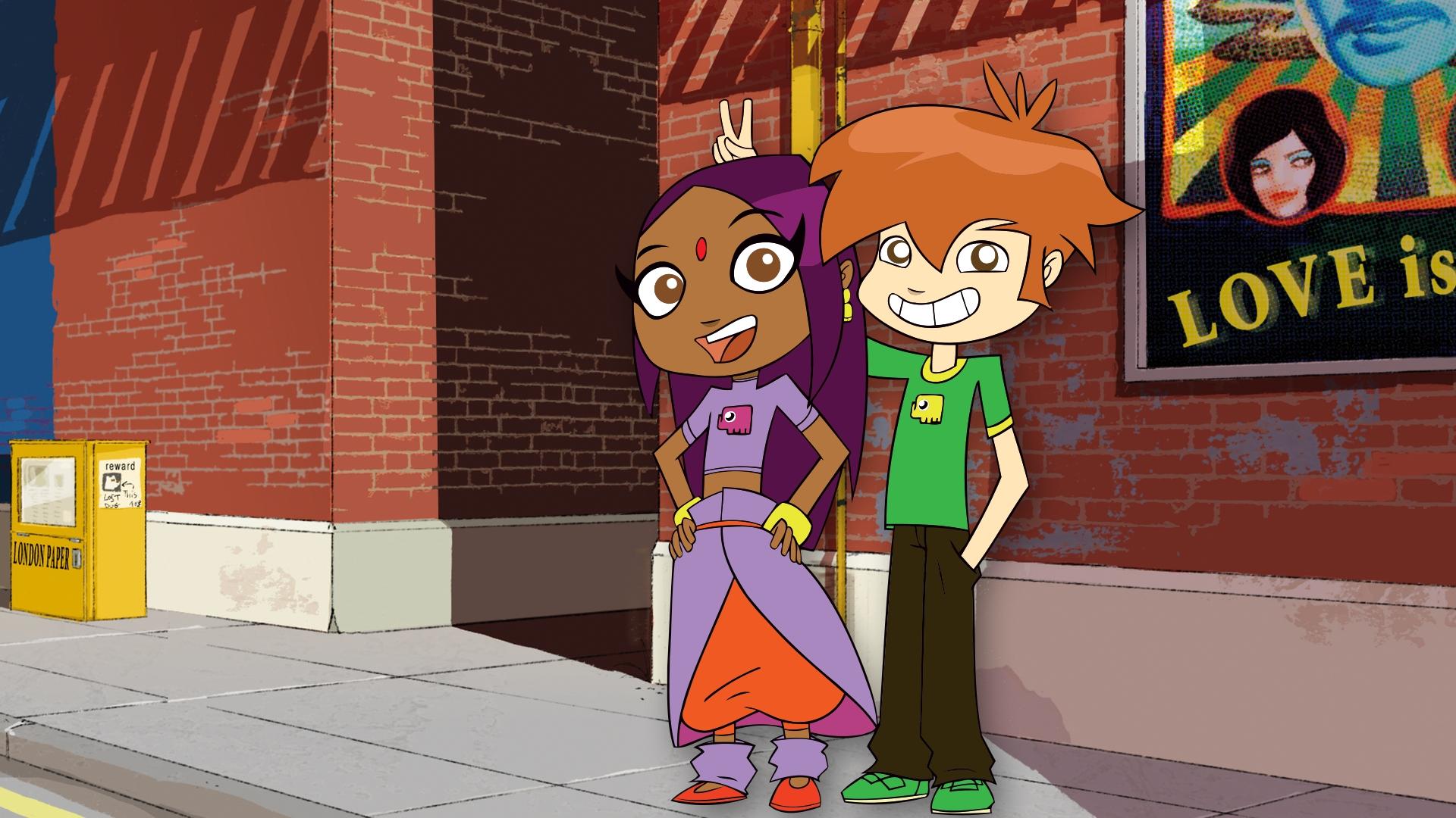 Sally Bollywood: Super Detective Background