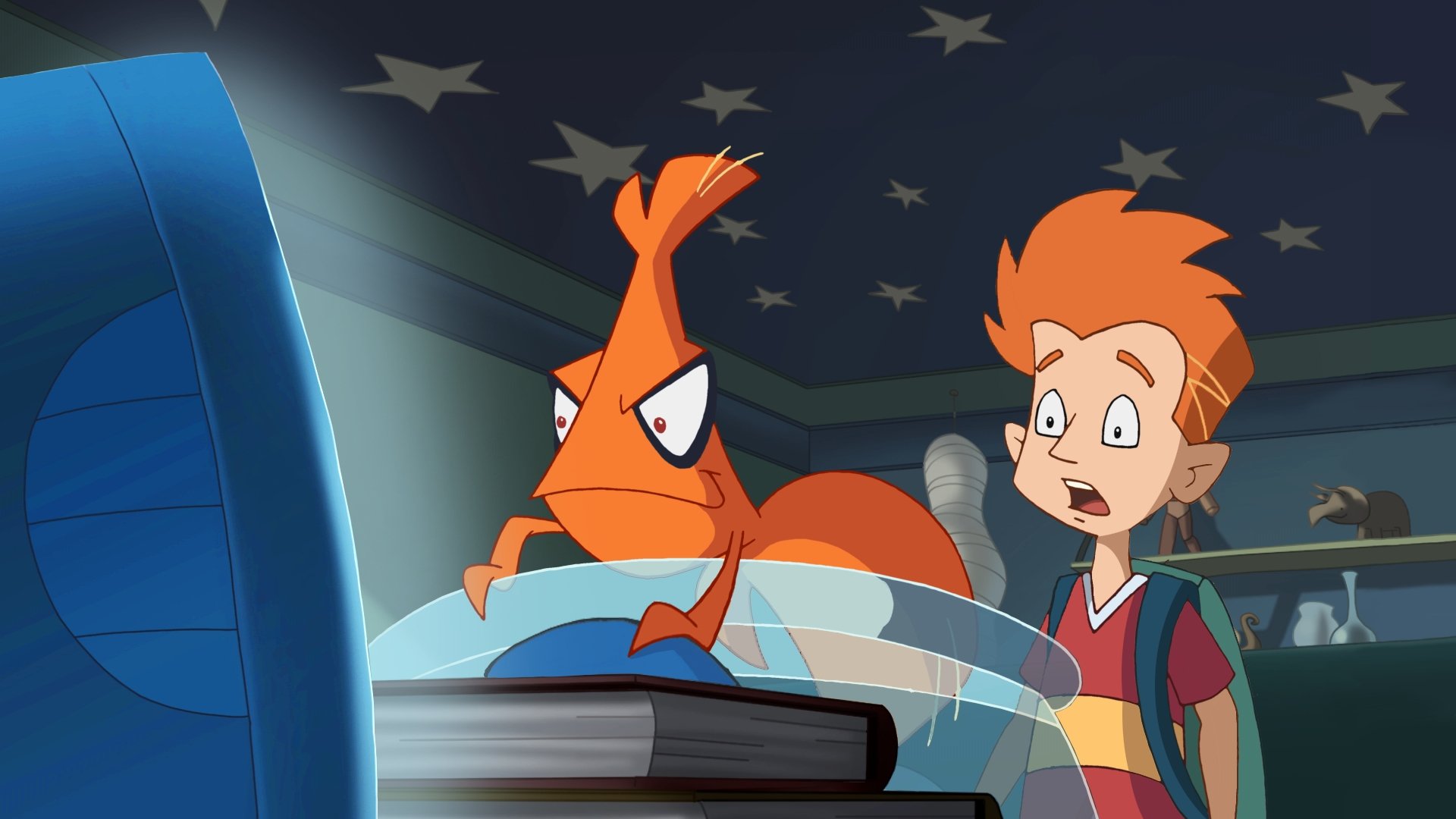 My Goldfish Is Evil Background
