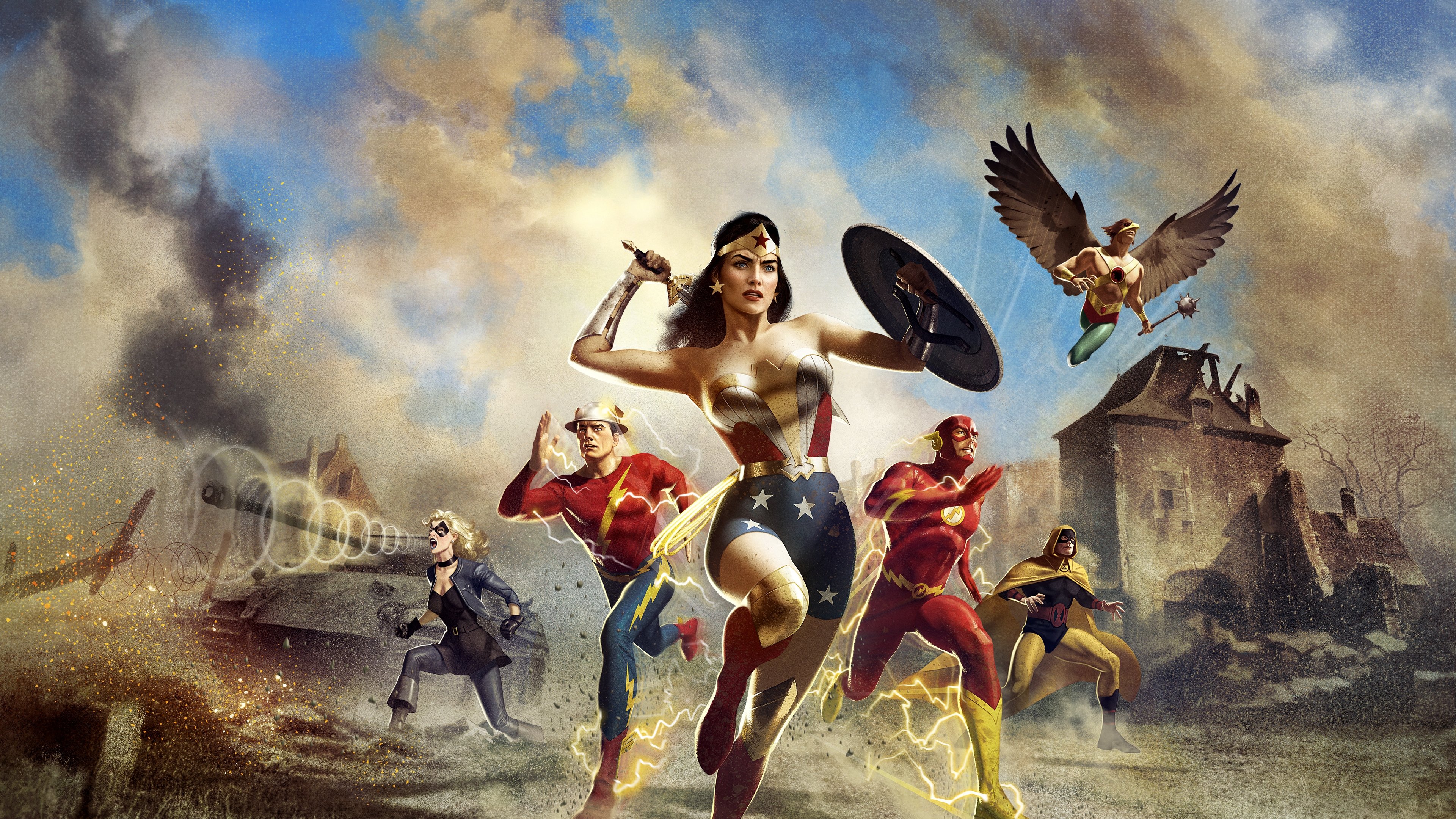 Justice Society: World War II Background