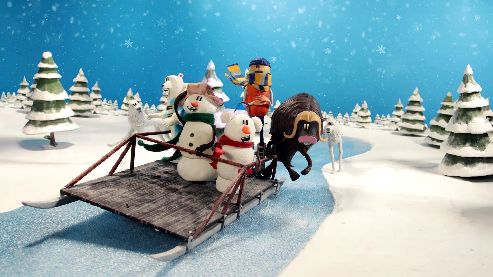 Steal the Naughty List Background