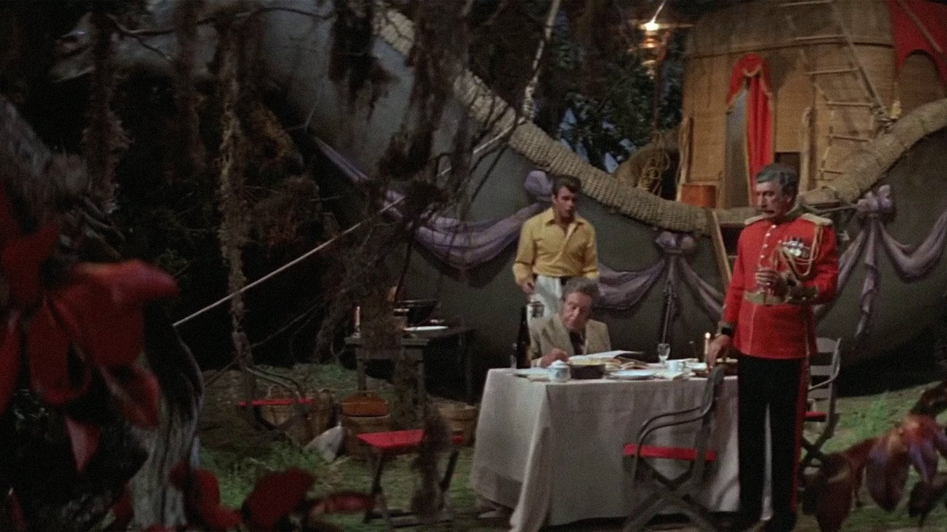 Five Weeks in a Balloon Background