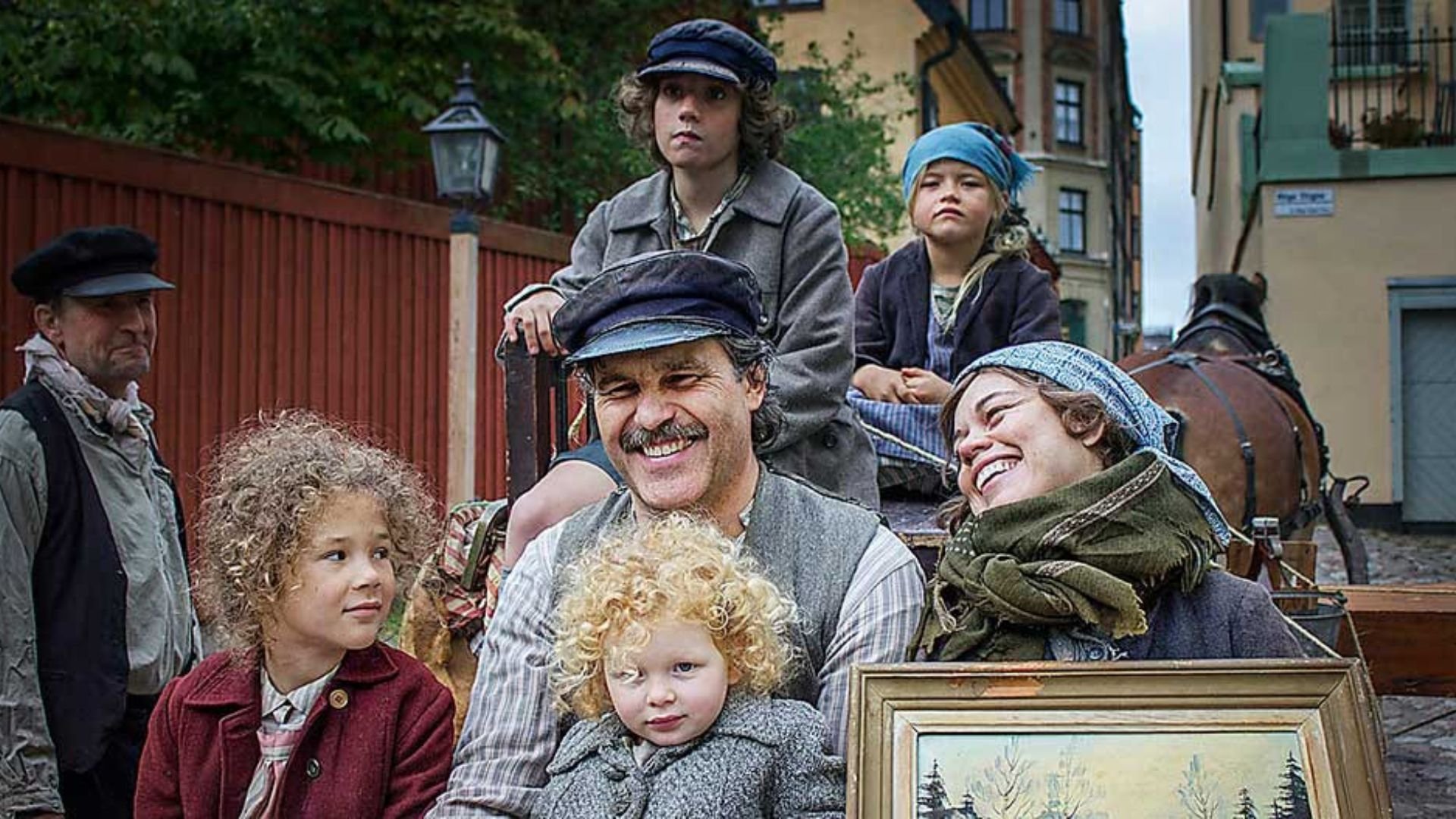 Tusen år till julafton Background
