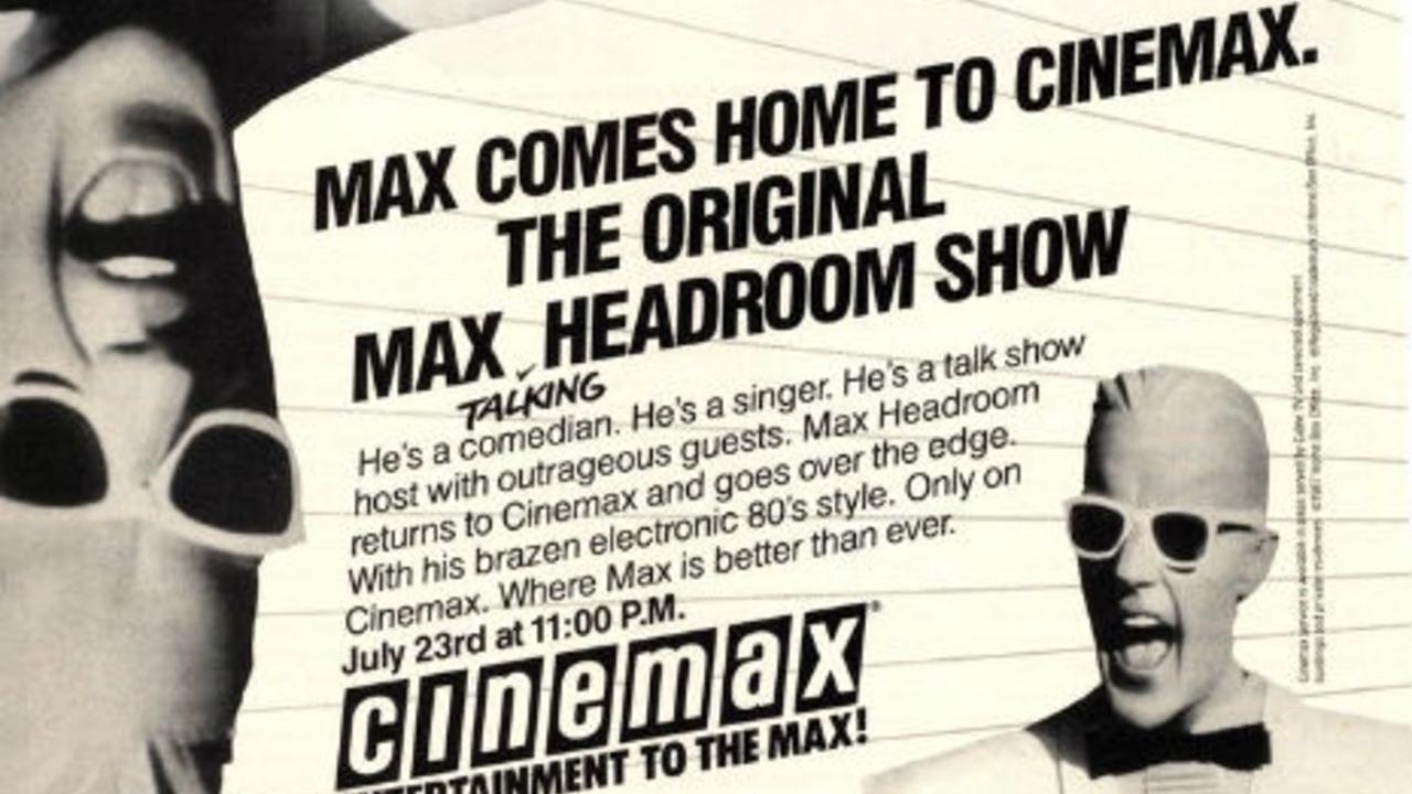 The Original Max Talking Headroom Show Background