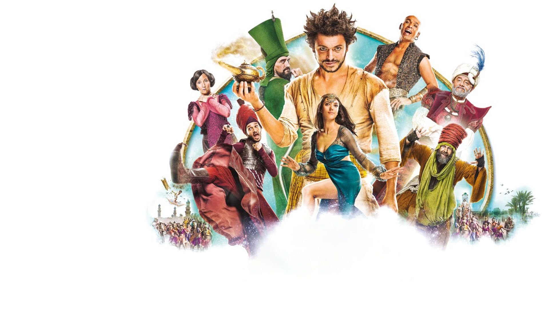 The New Adventures of Aladdin Background