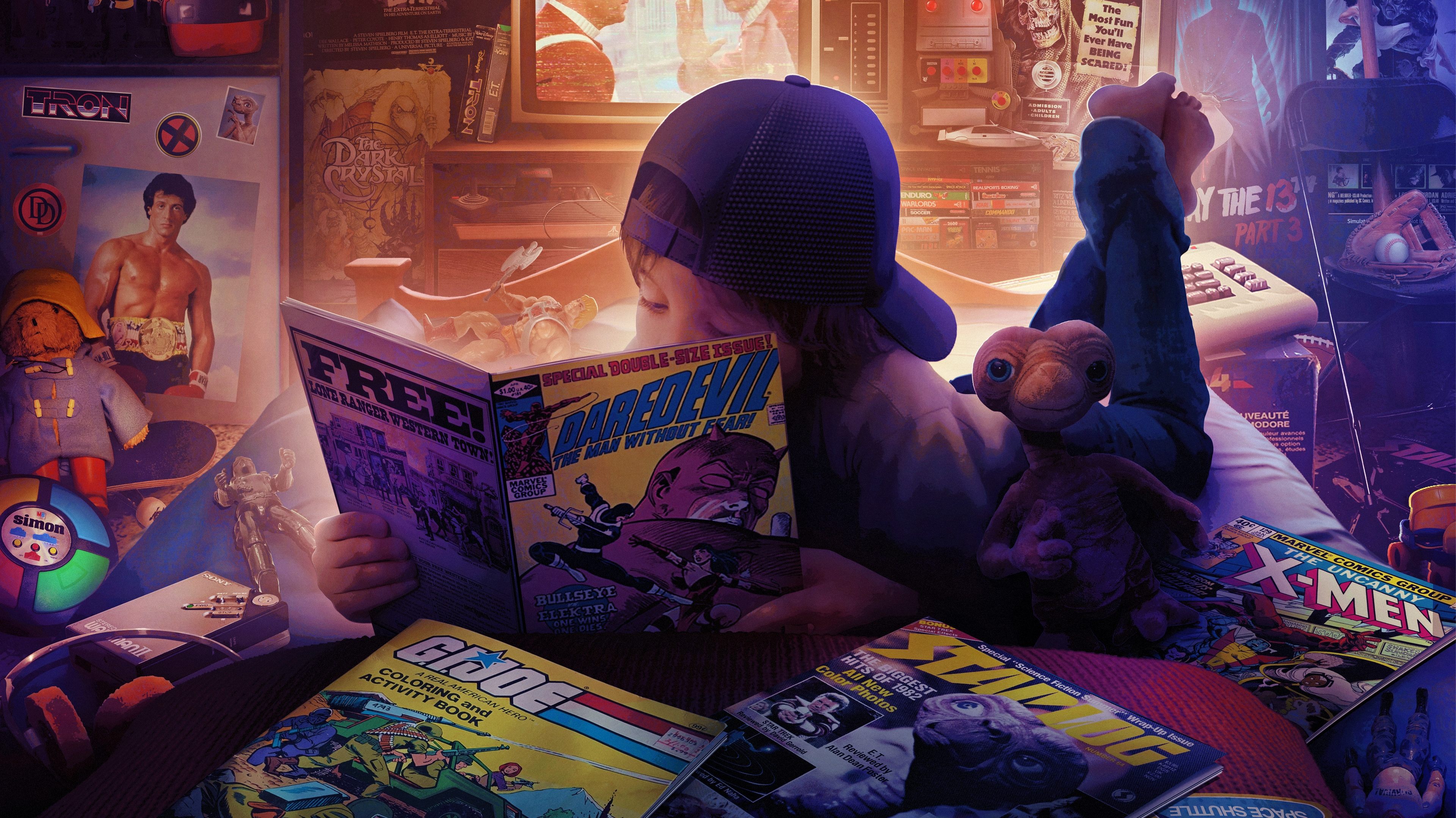 Greatest Geek Year Ever! 1982 Background