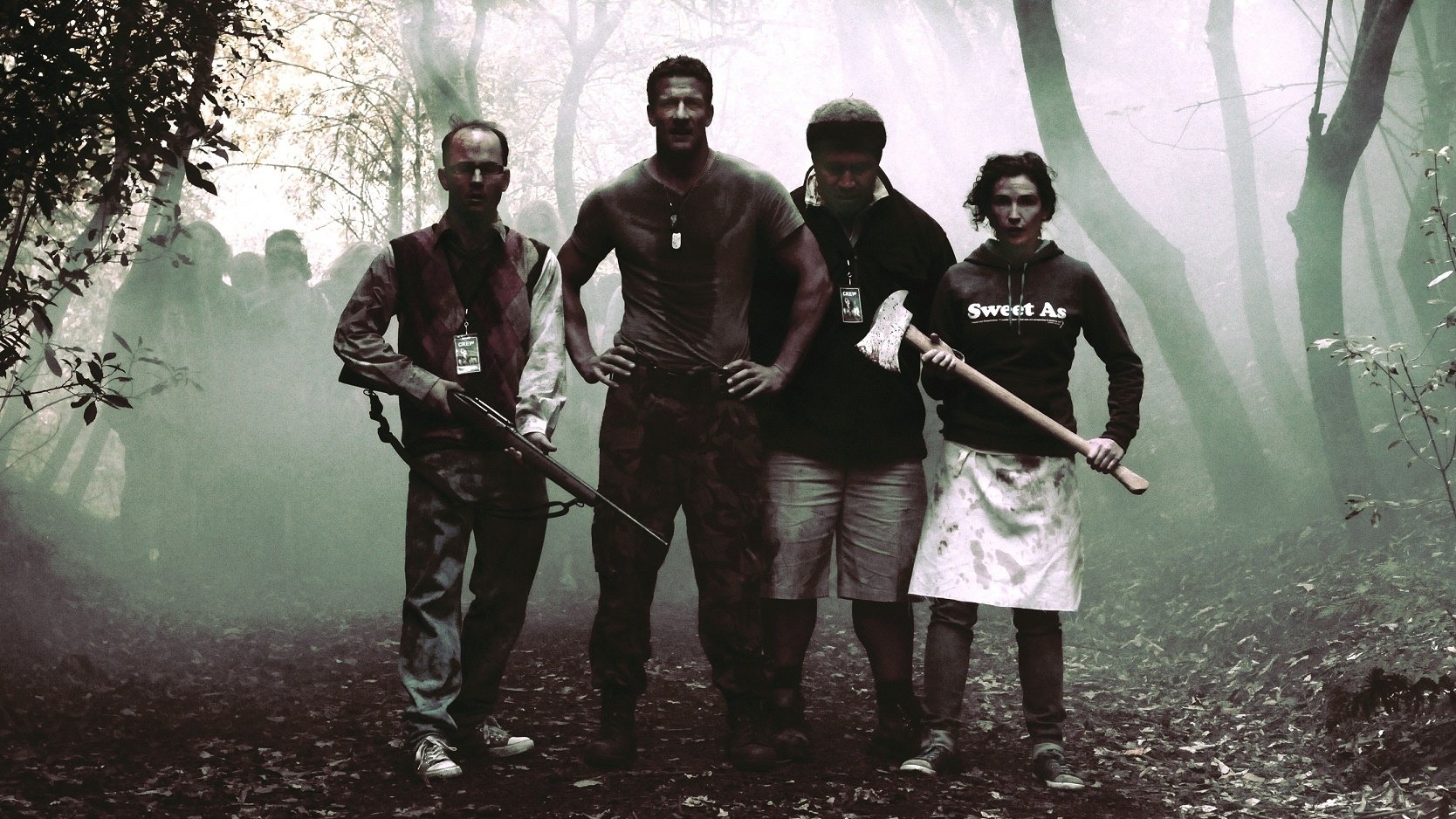 I Survived a Zombie Holocaust Background