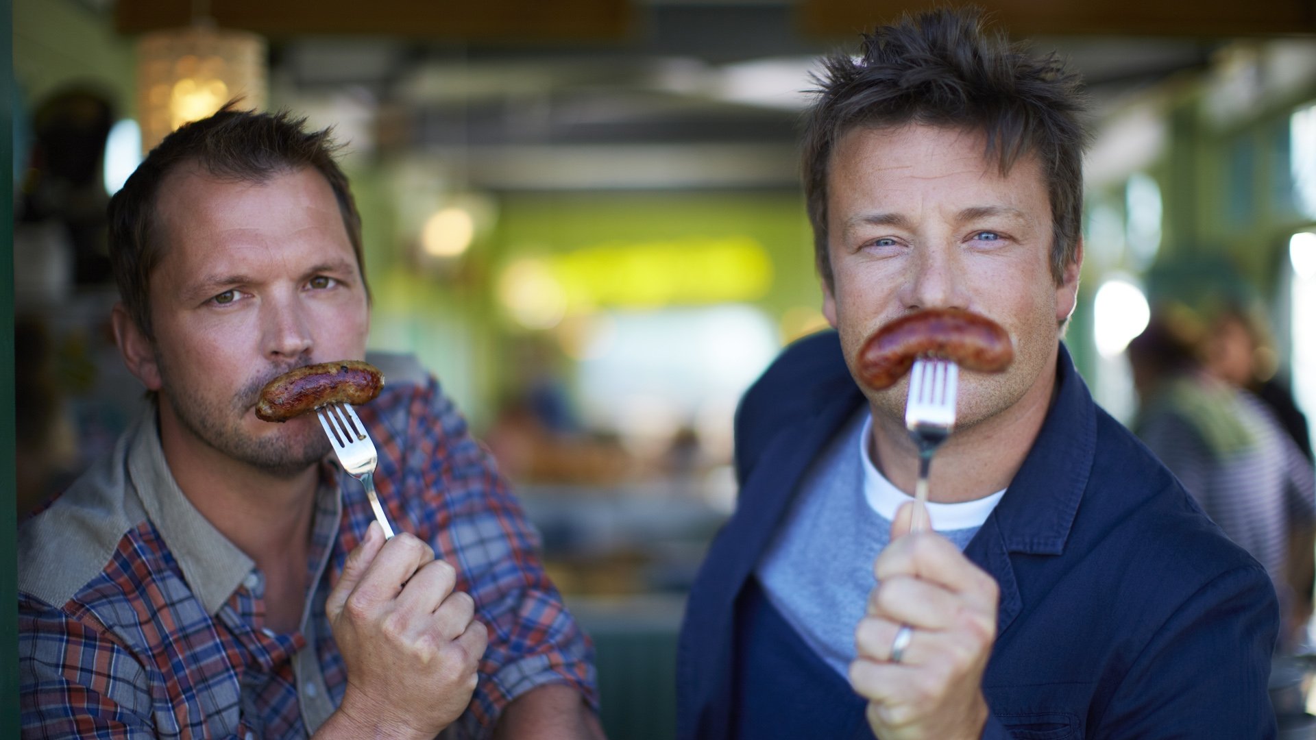 Jamie and Jimmy's Food Fight Club Background