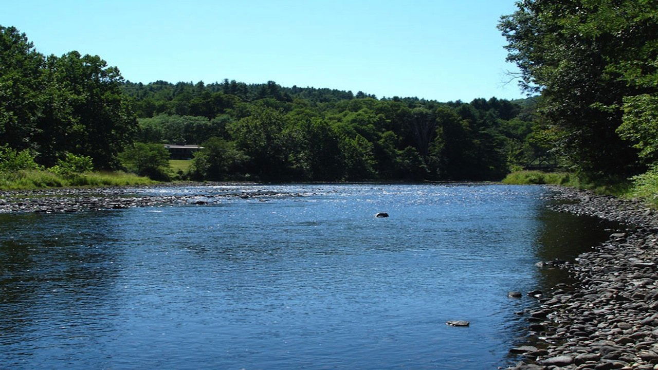 A River Somewhere Background