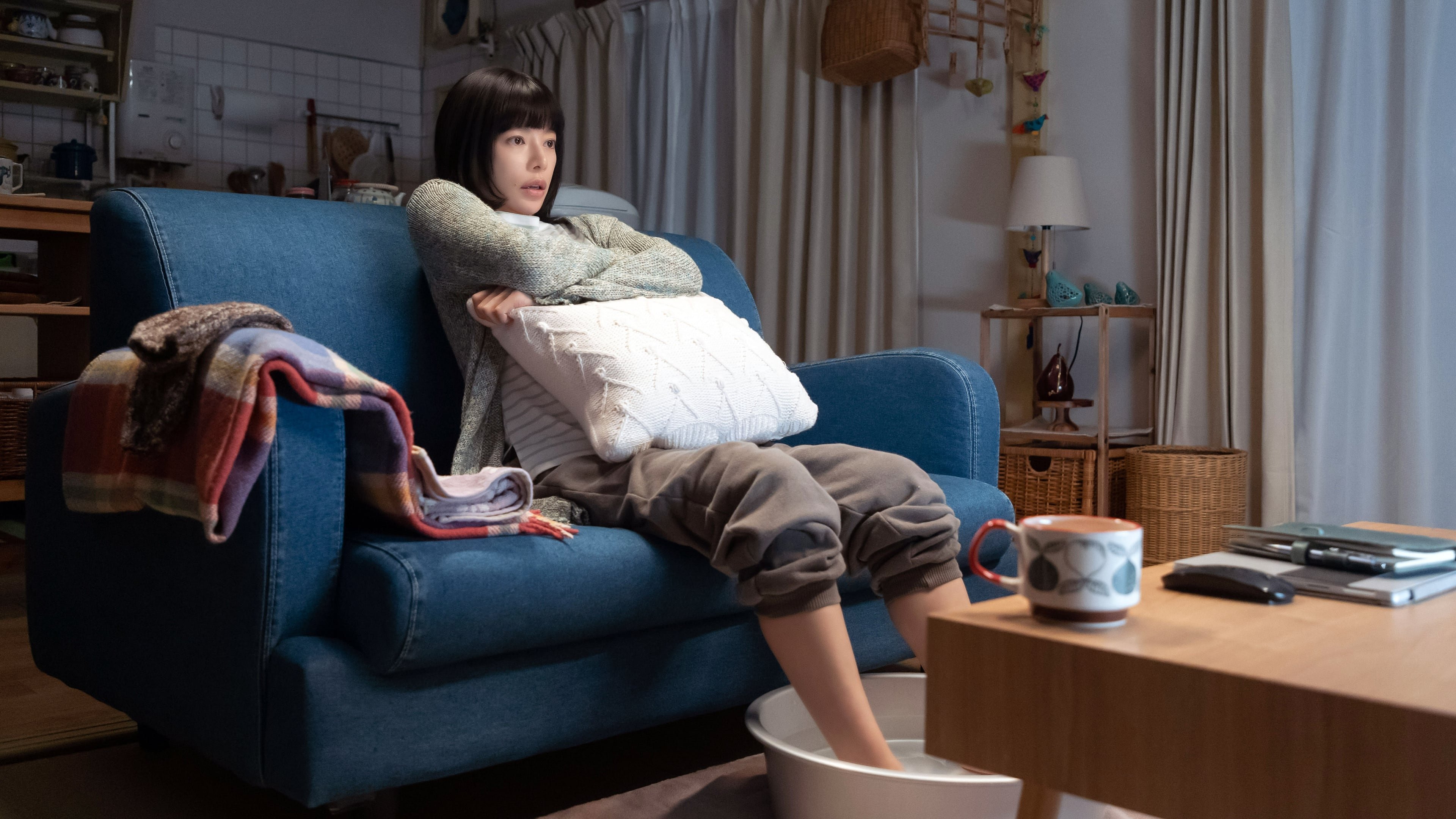 Happiness Comes from Eating, Sleeping and Waiting Background