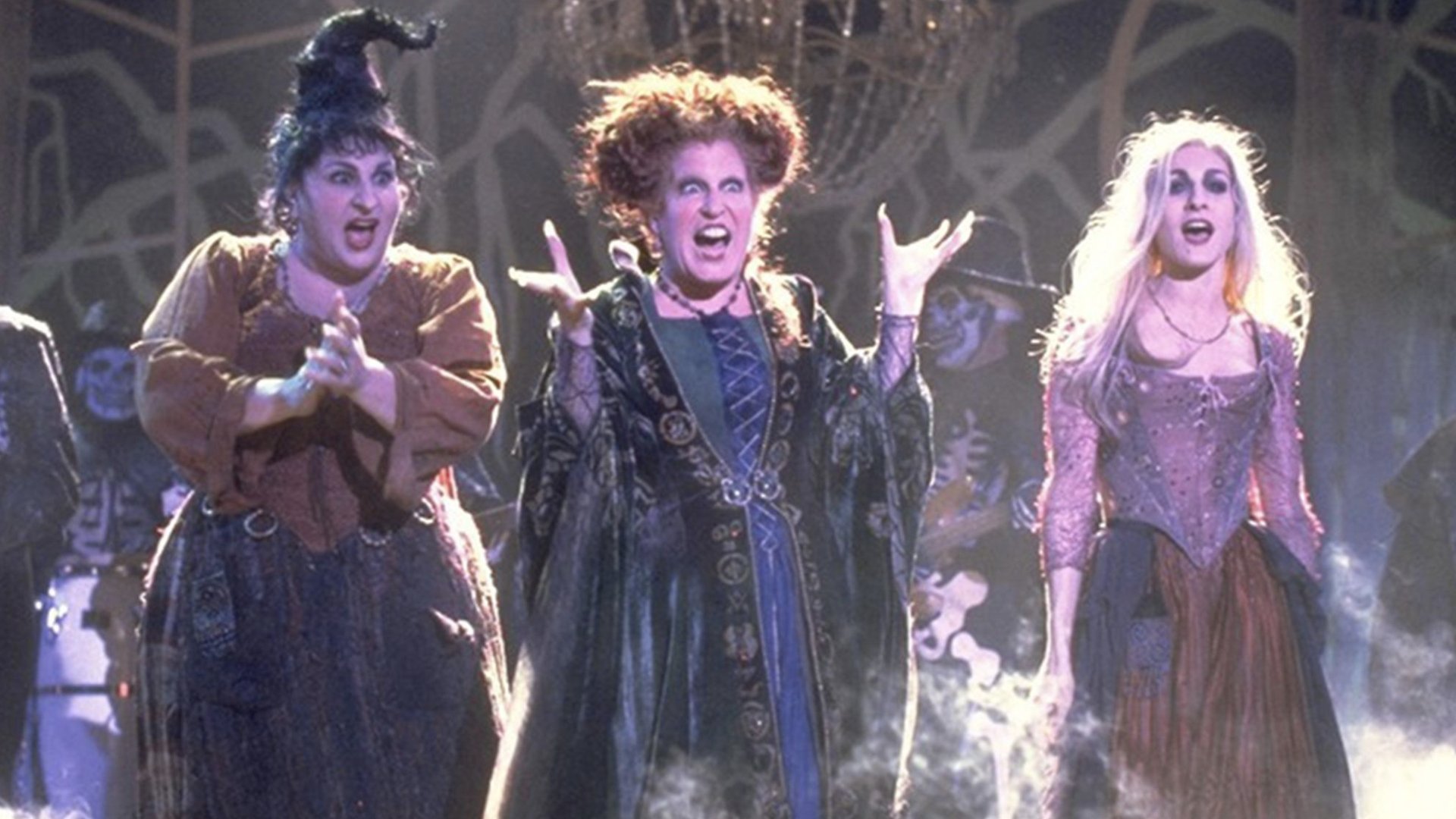 In Search of the Sanderson Sisters: A Hocus Pocus Hulaween Takeover Background