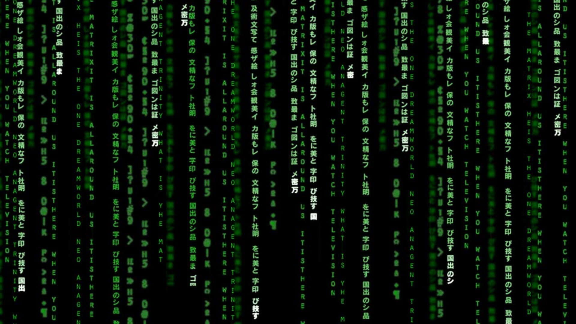 The Matrix Reloaded Background