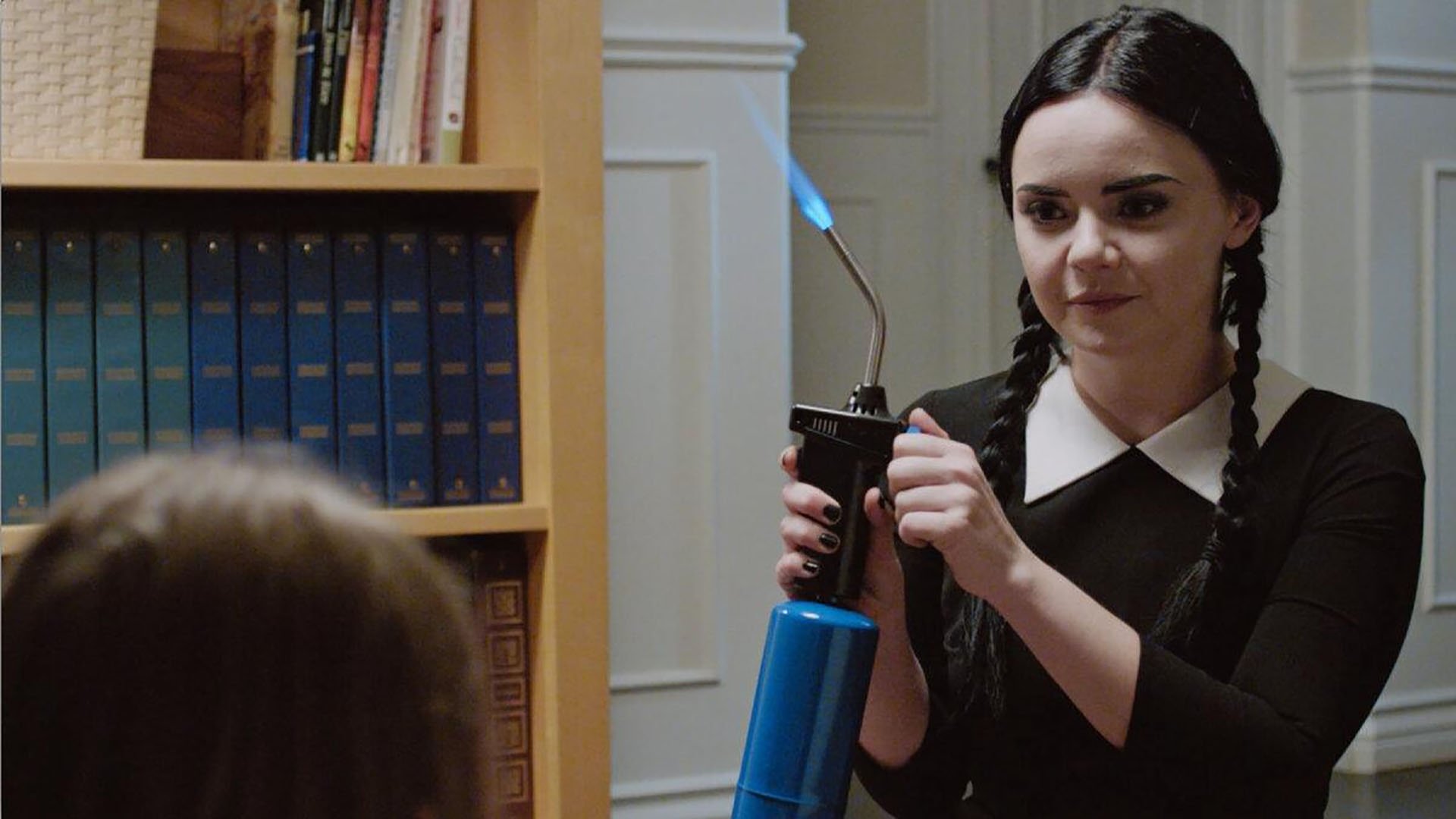 Adult Wednesday Addams Background