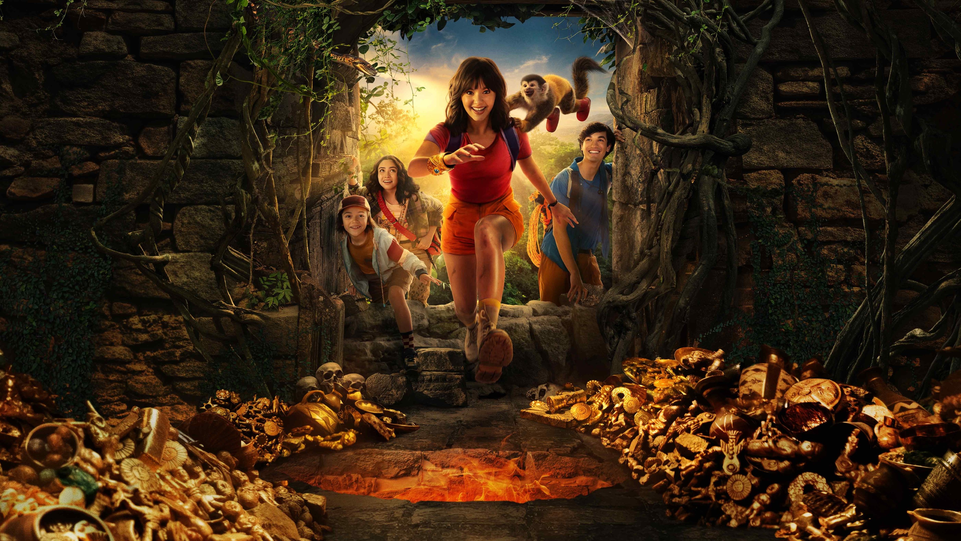 Dora and the Search for Sol Dorado Background