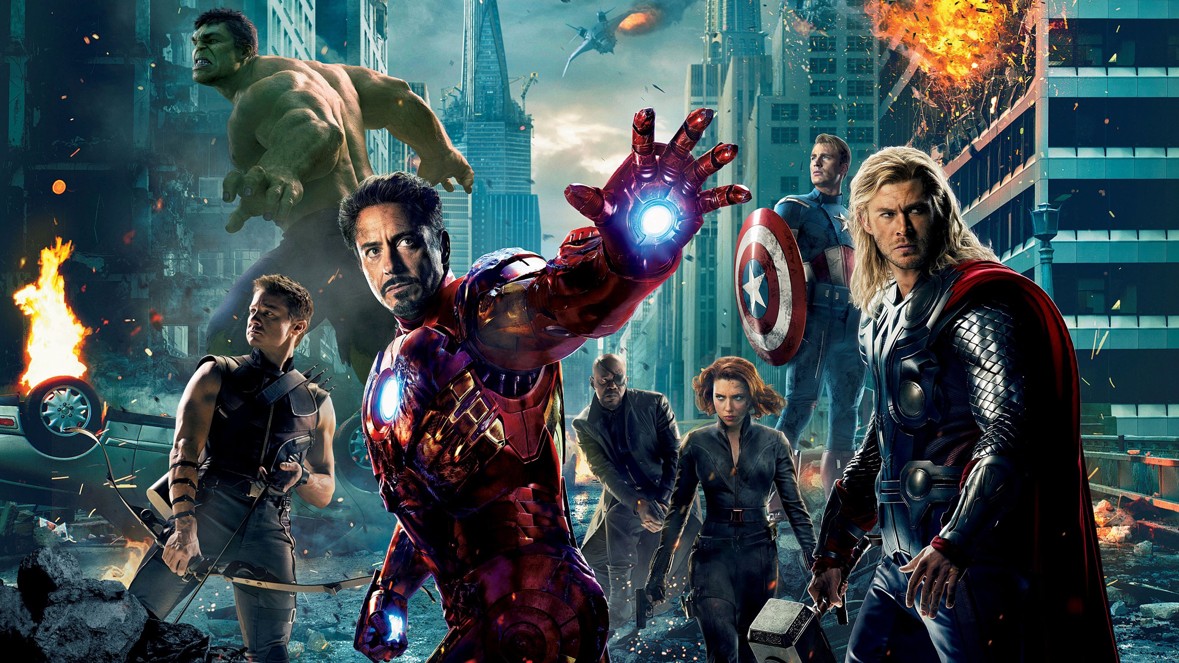 The Avengers Background