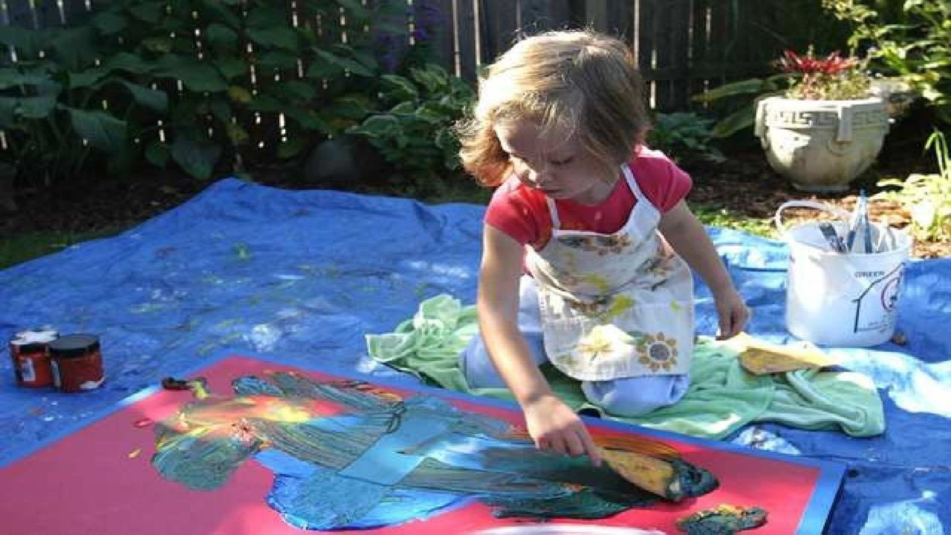 My Kid Could Paint That Background