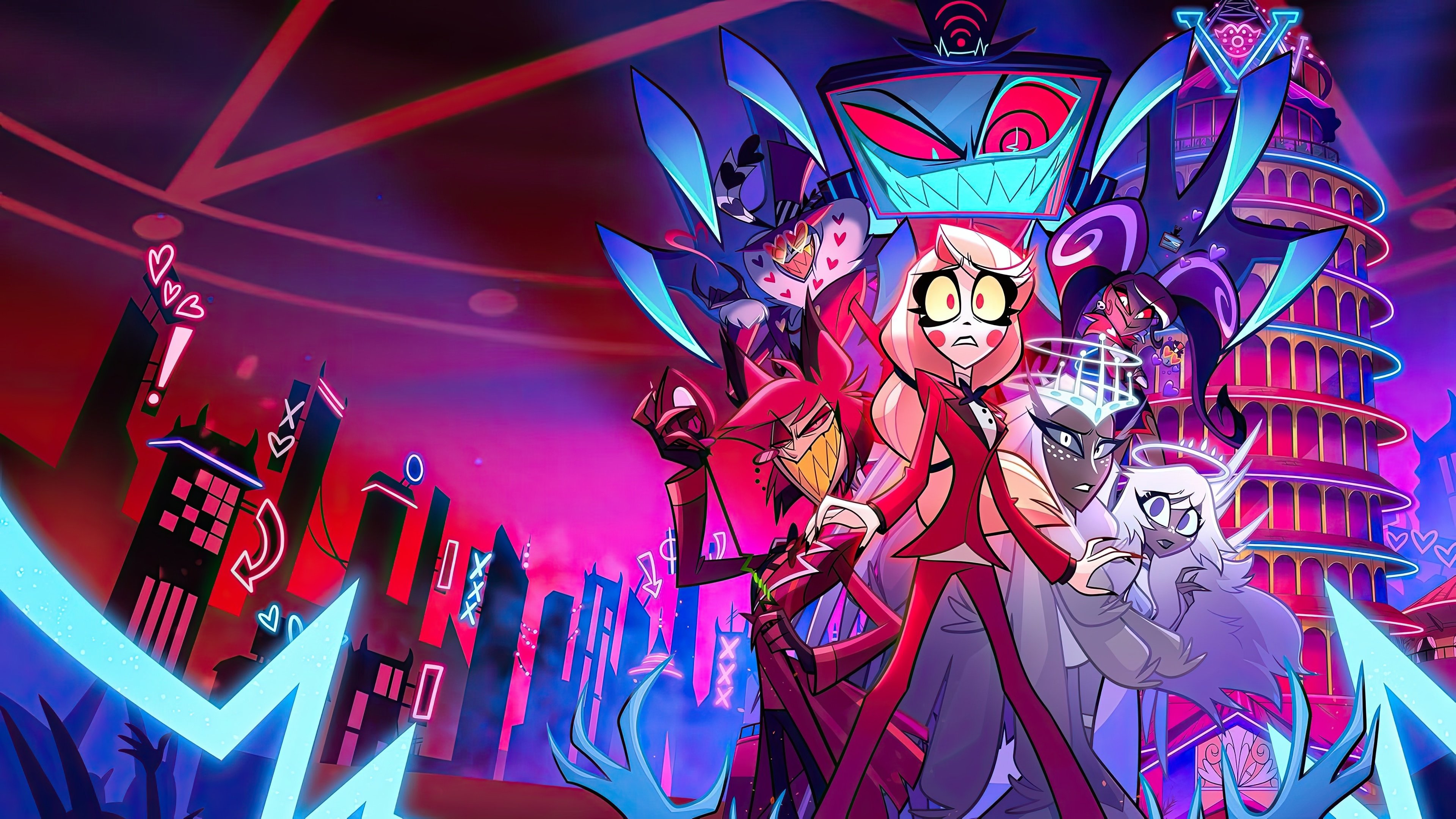 Hazbin Hotel Background