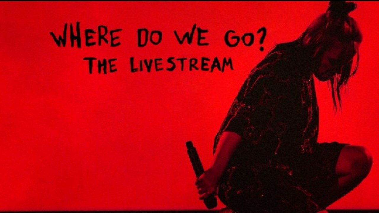 Billie Eilish - Where Do We Go - The Livestream Background