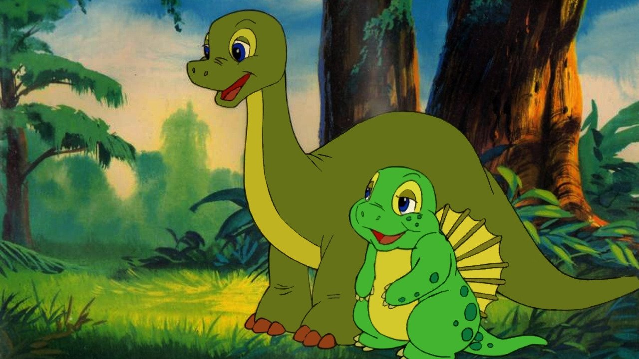 Dink, the Little Dinosaur Background