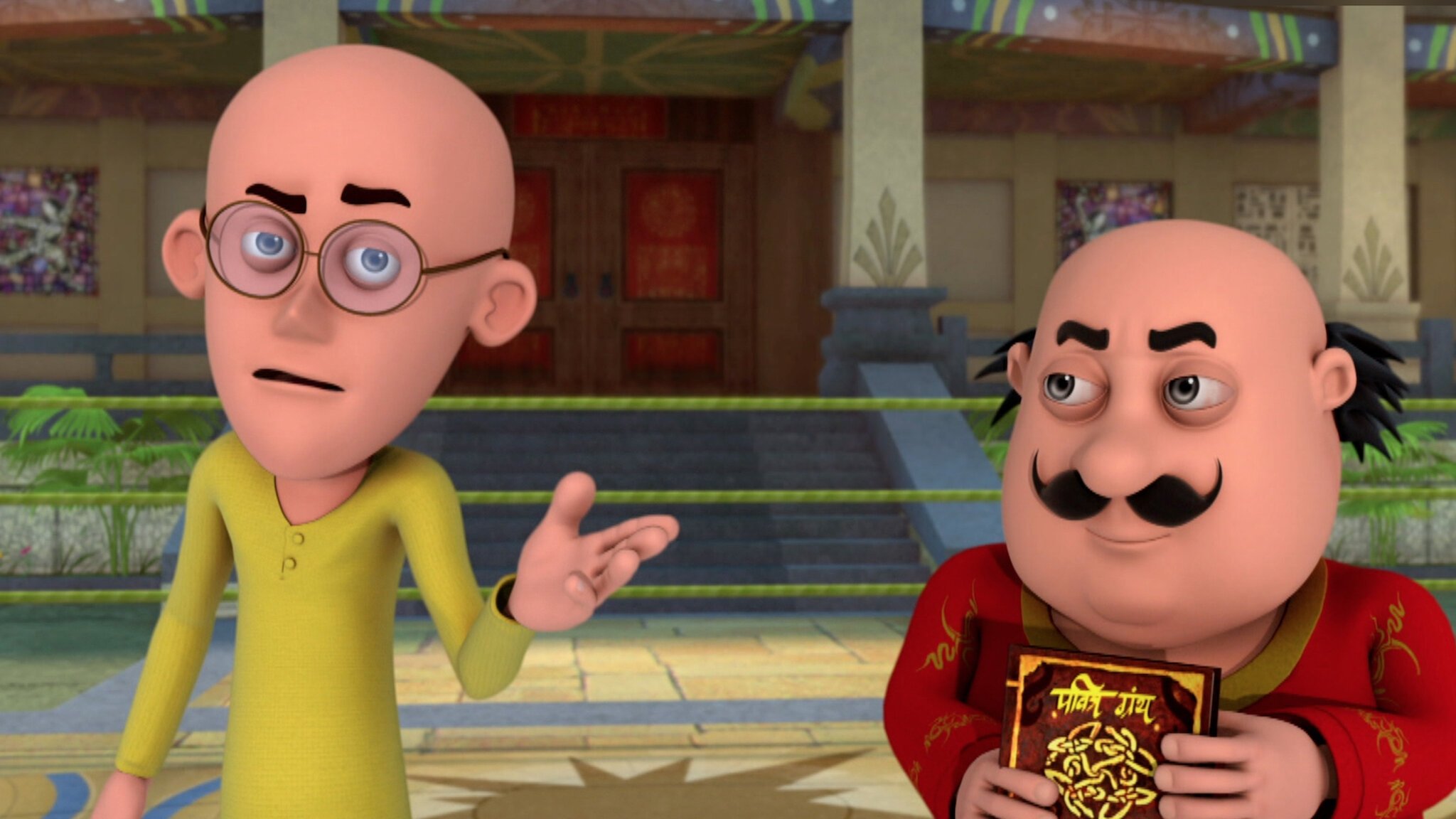 Motu Patlu: Kung Fu Kings Background