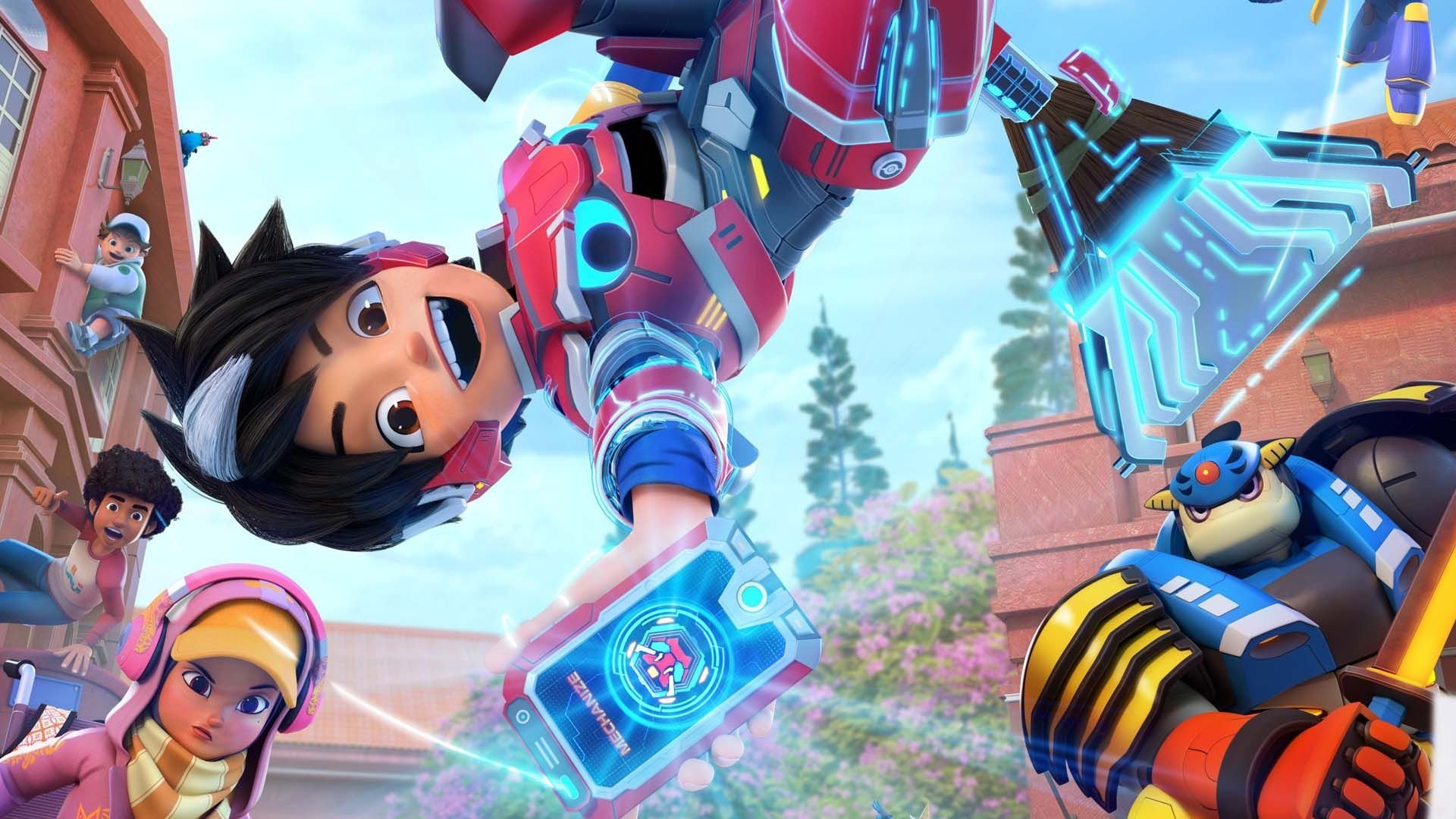 Mechamato Background