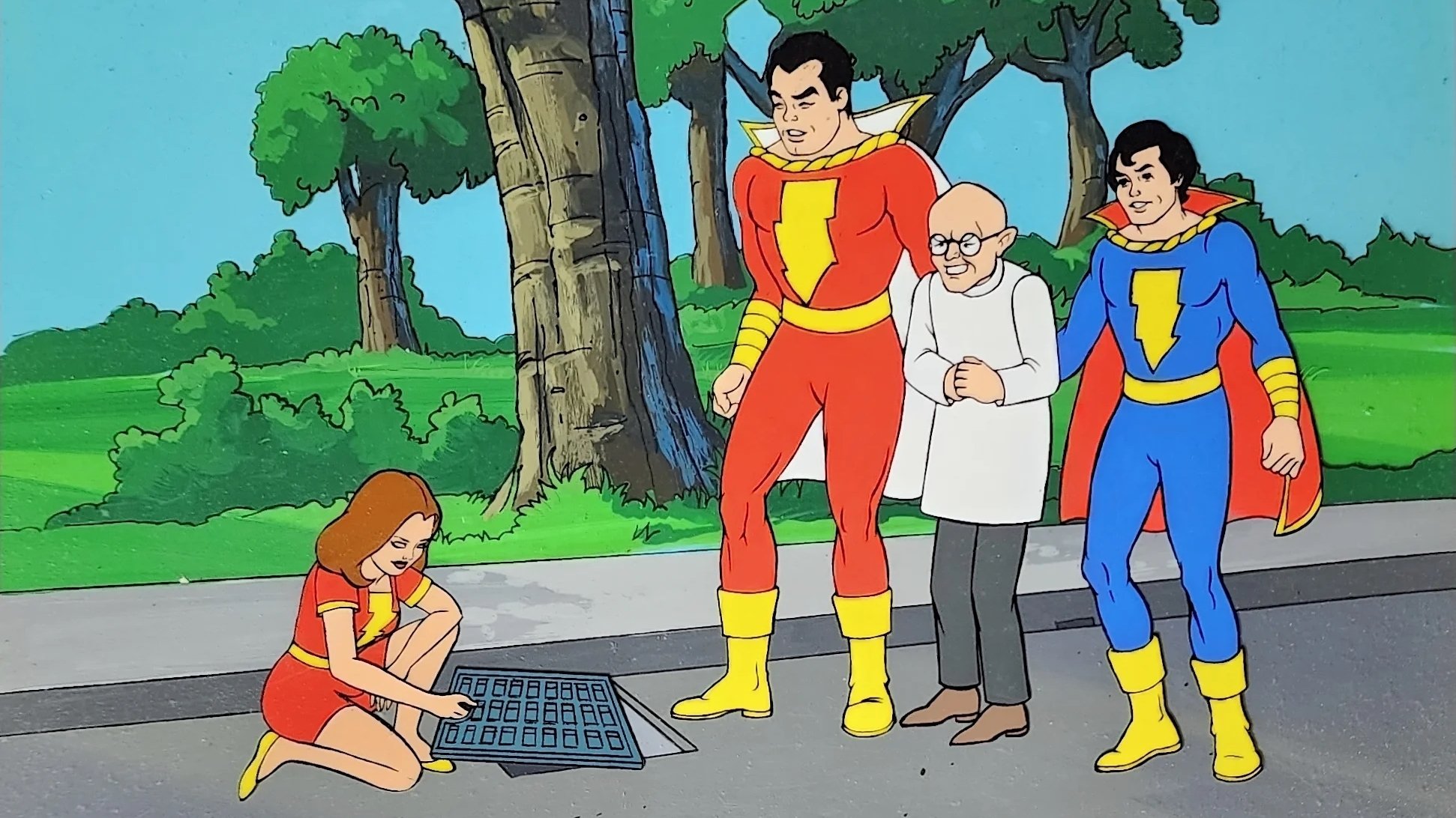 The Kid Super Power Hour with Shazam! Background