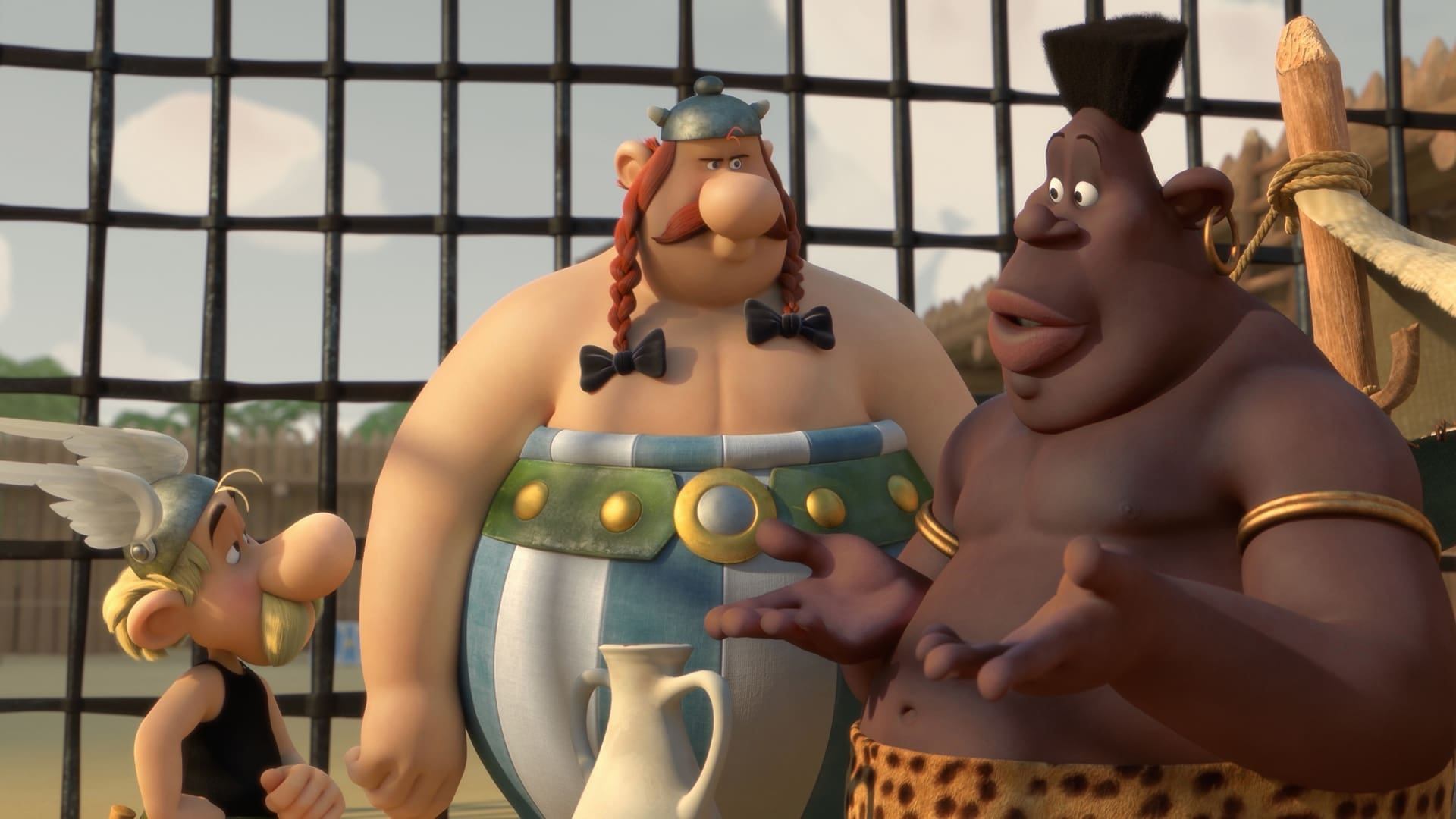Asterix: The Mansions of the Gods Background